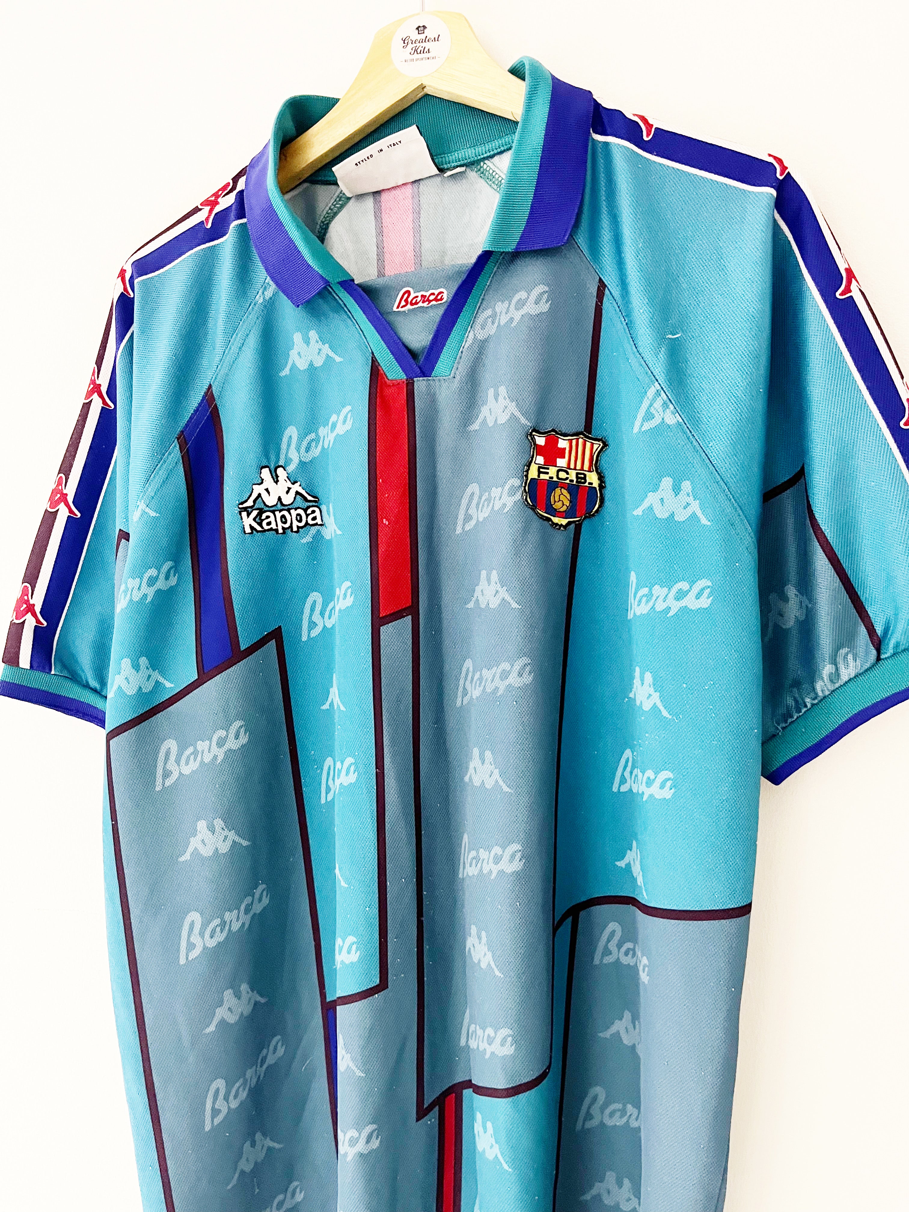 1995/97 Barcelona Away Shirt (L) 7/10