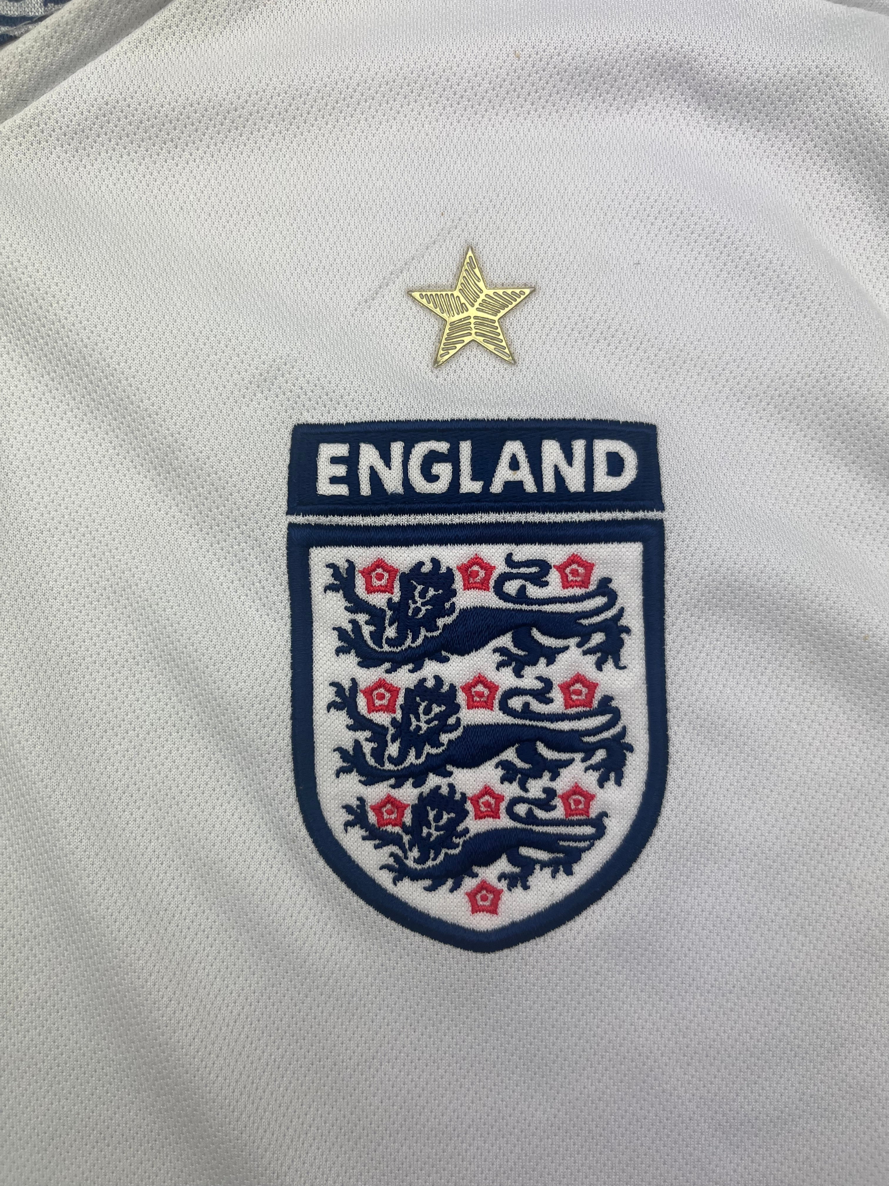 2005/07 England Home Shirt (M) 8.5/10