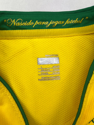 2008/10 Brazil Home Shirt (L) 9/10