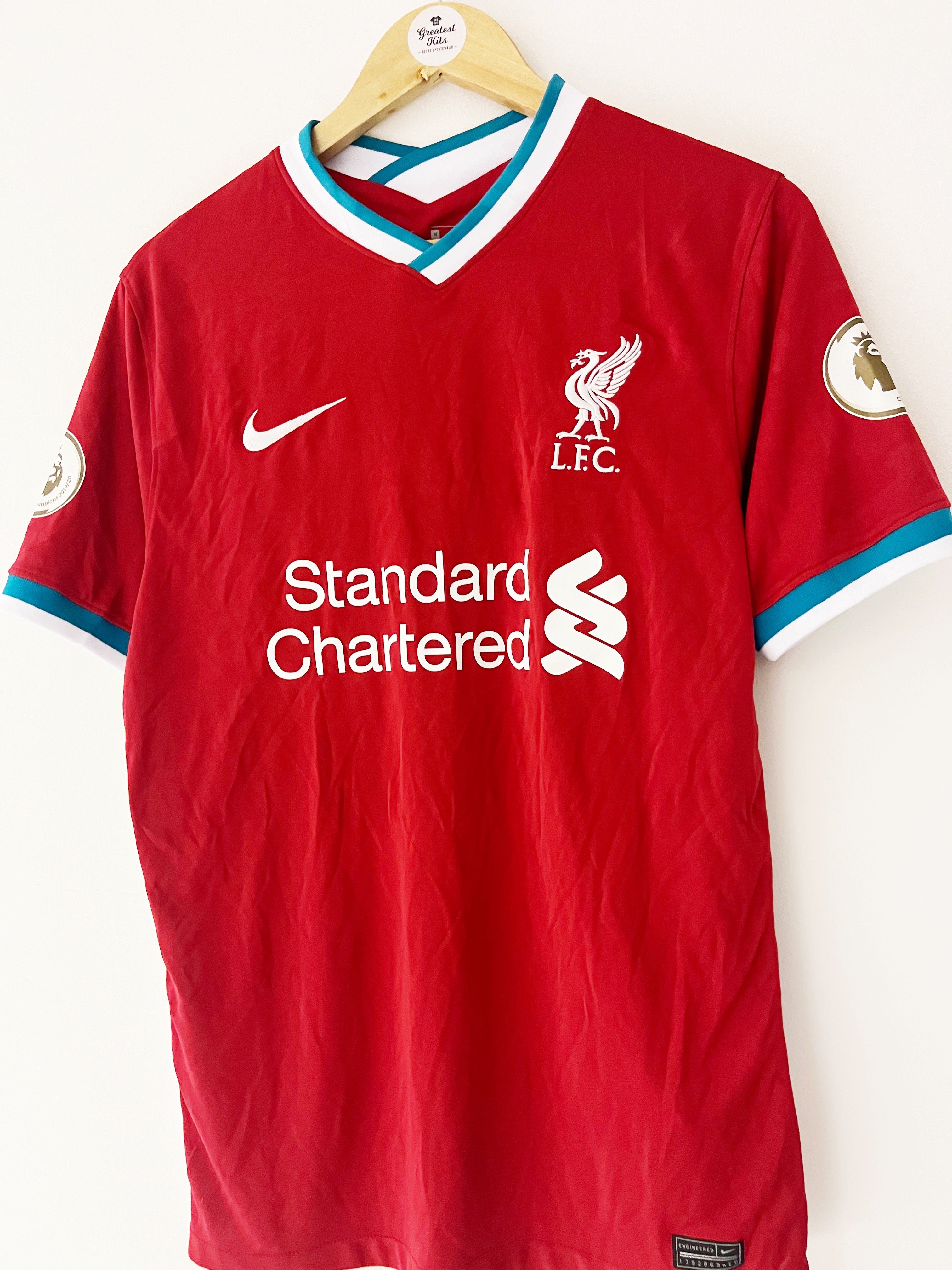 2020/21 Liverpool Home Shirt (M) 9/10