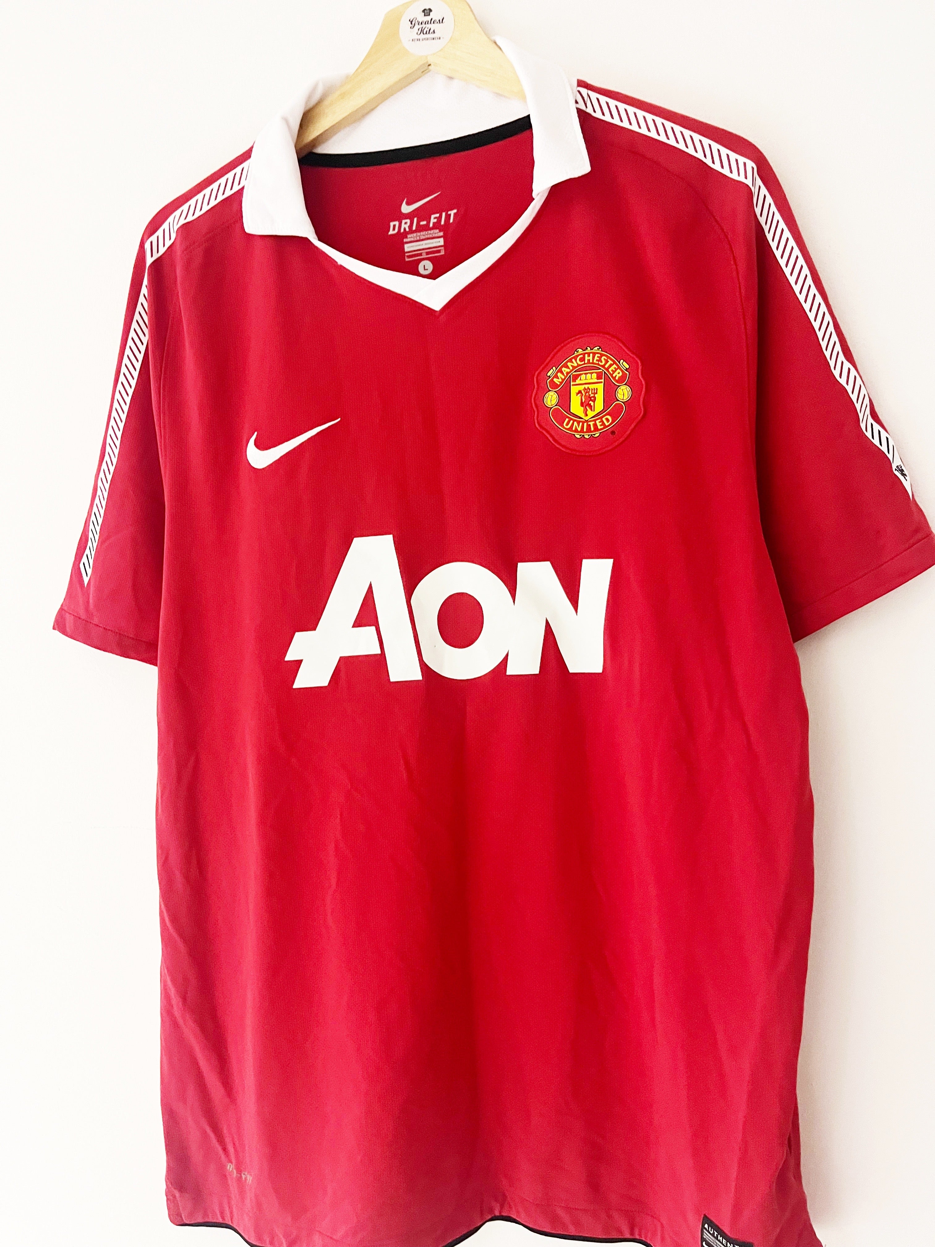 2010/11 Manchester United Home Shirt (L) 8.5/10