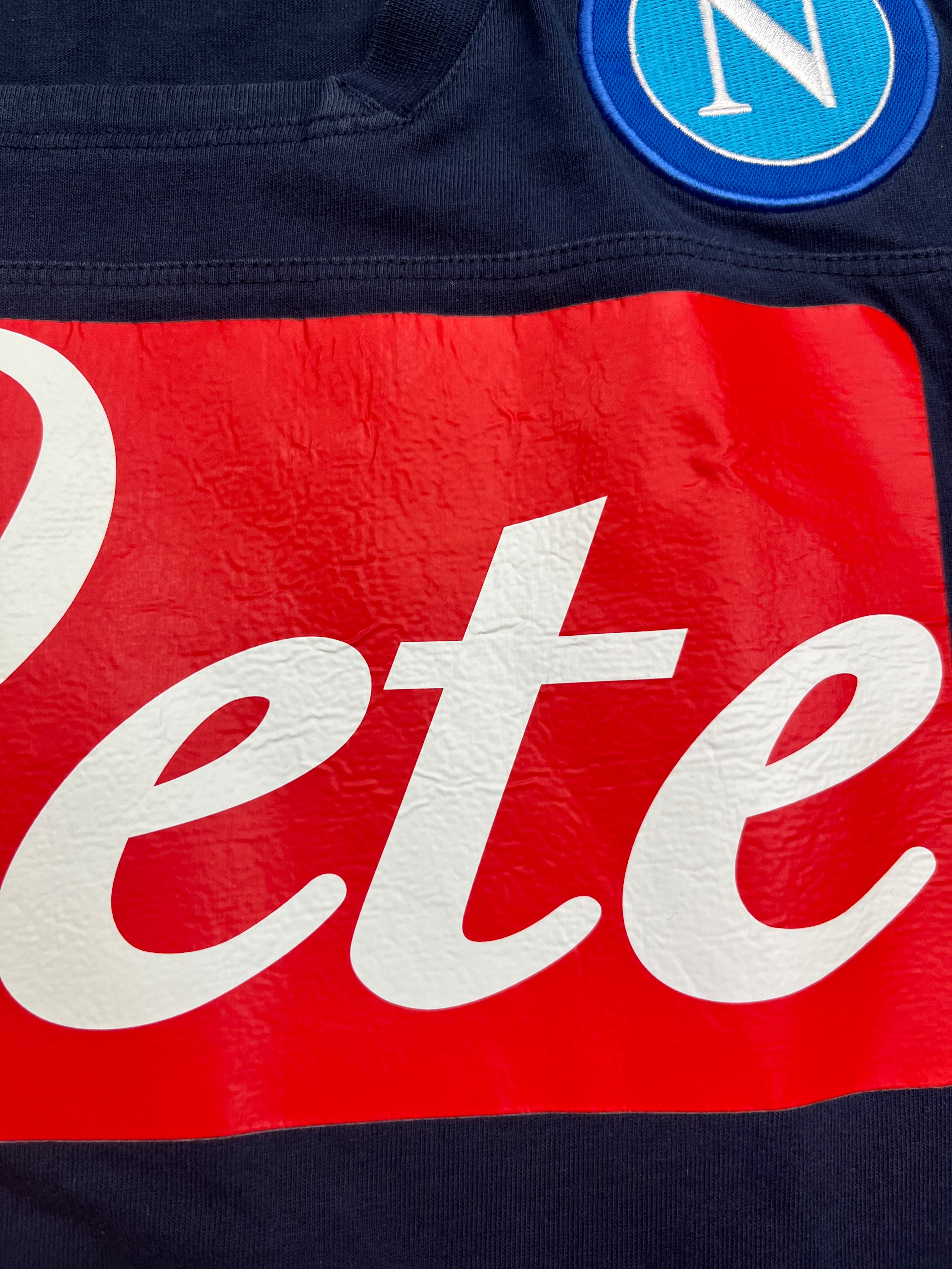 2017/18 Napoli *Player Worn* Training Shirt #23 (XL) 7/10