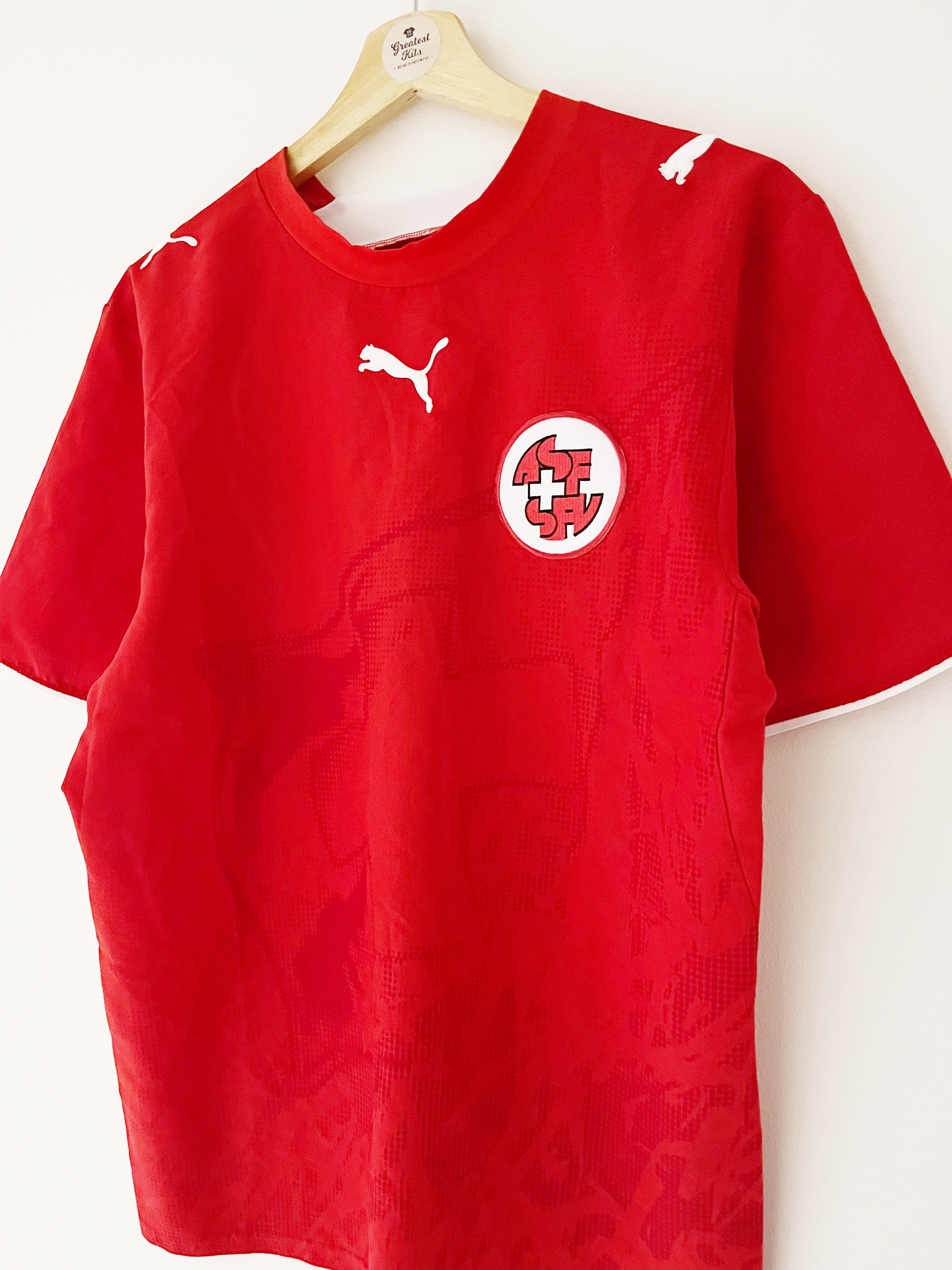 2006/08 Switzerland Home Shirt (M) 9/10