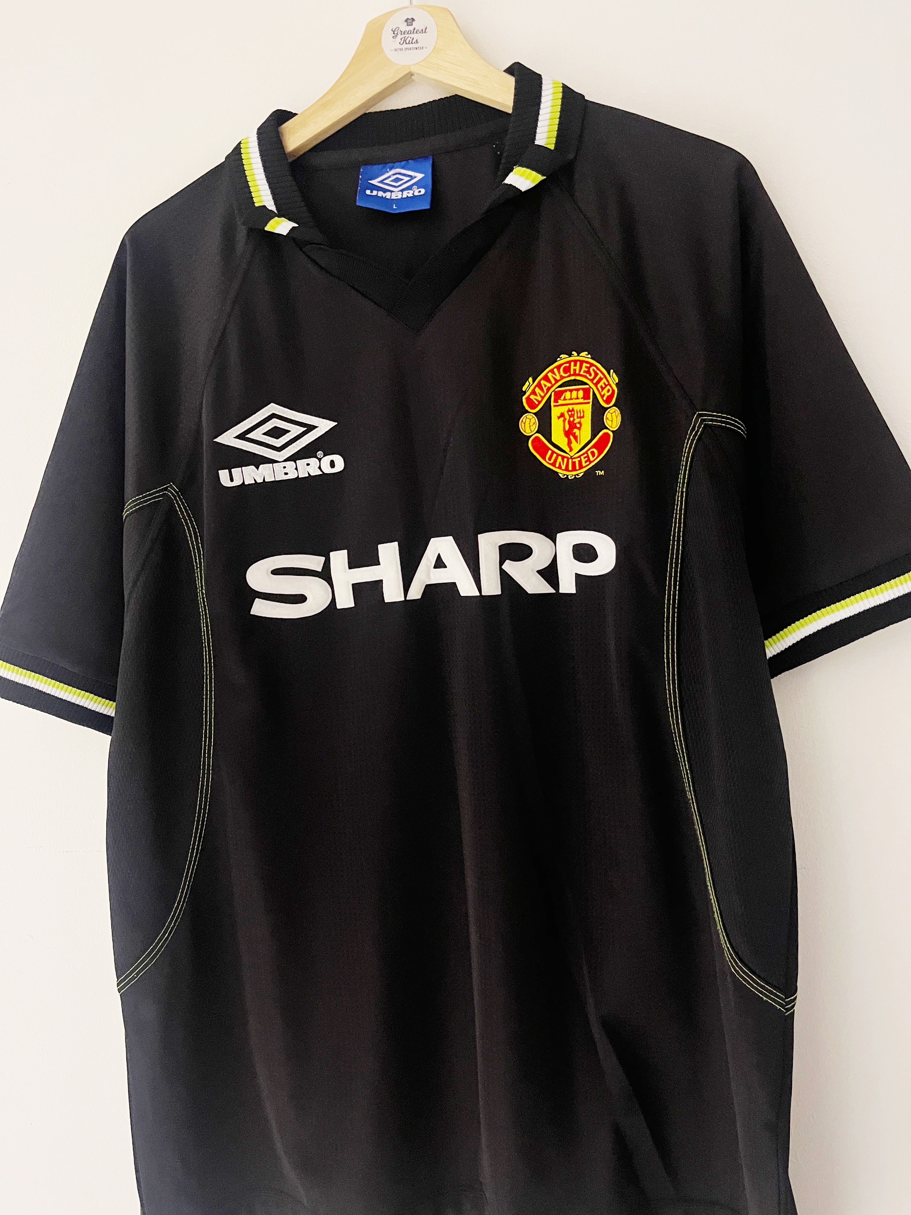 1998/99 Manchester United Third Shirt (L) 9/10