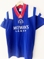 1992/94 Rangers Home Shirt (S) 8.5/10