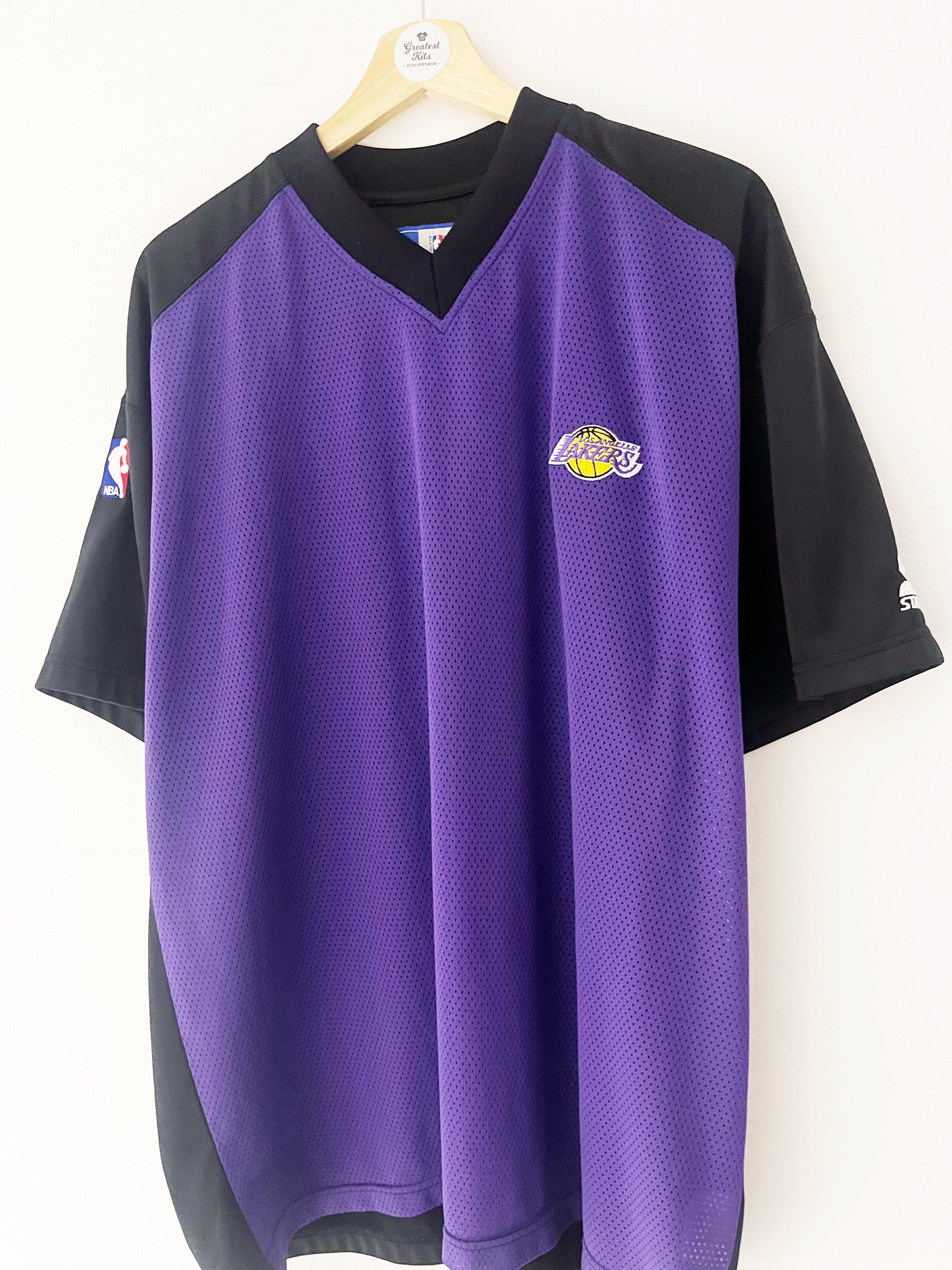 1990s Los Angeles Lakers Training Jersey (XL) 9/10