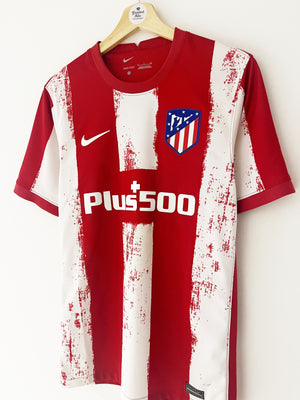2021/22 Atletico Madrid Home Shirt (S) 9/10