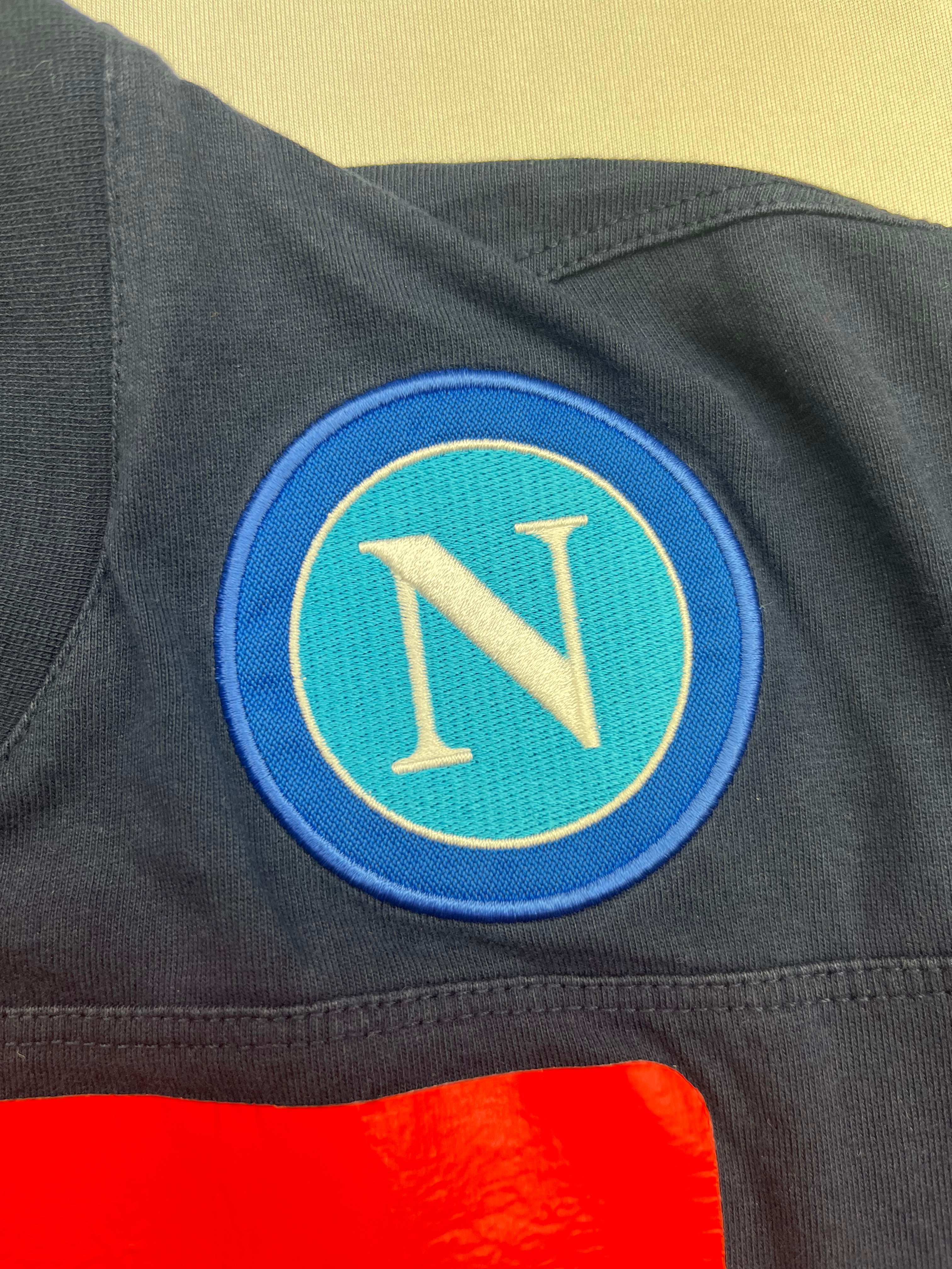 2017/18 Napoli *Player Worn* Training Shirt #23 (XL) 7/10