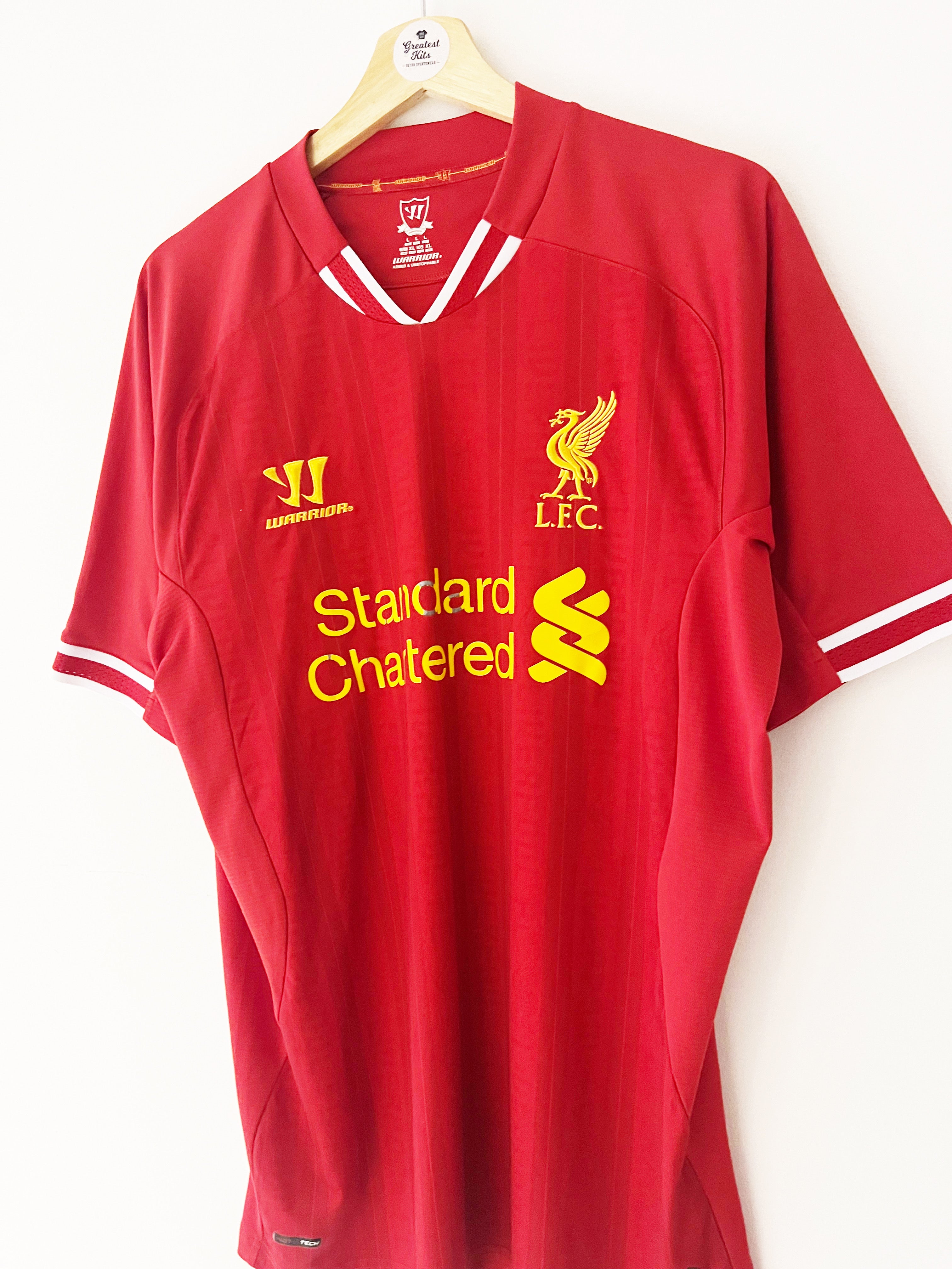 2013/14 Liverpool Home Shirt (L) 7/10