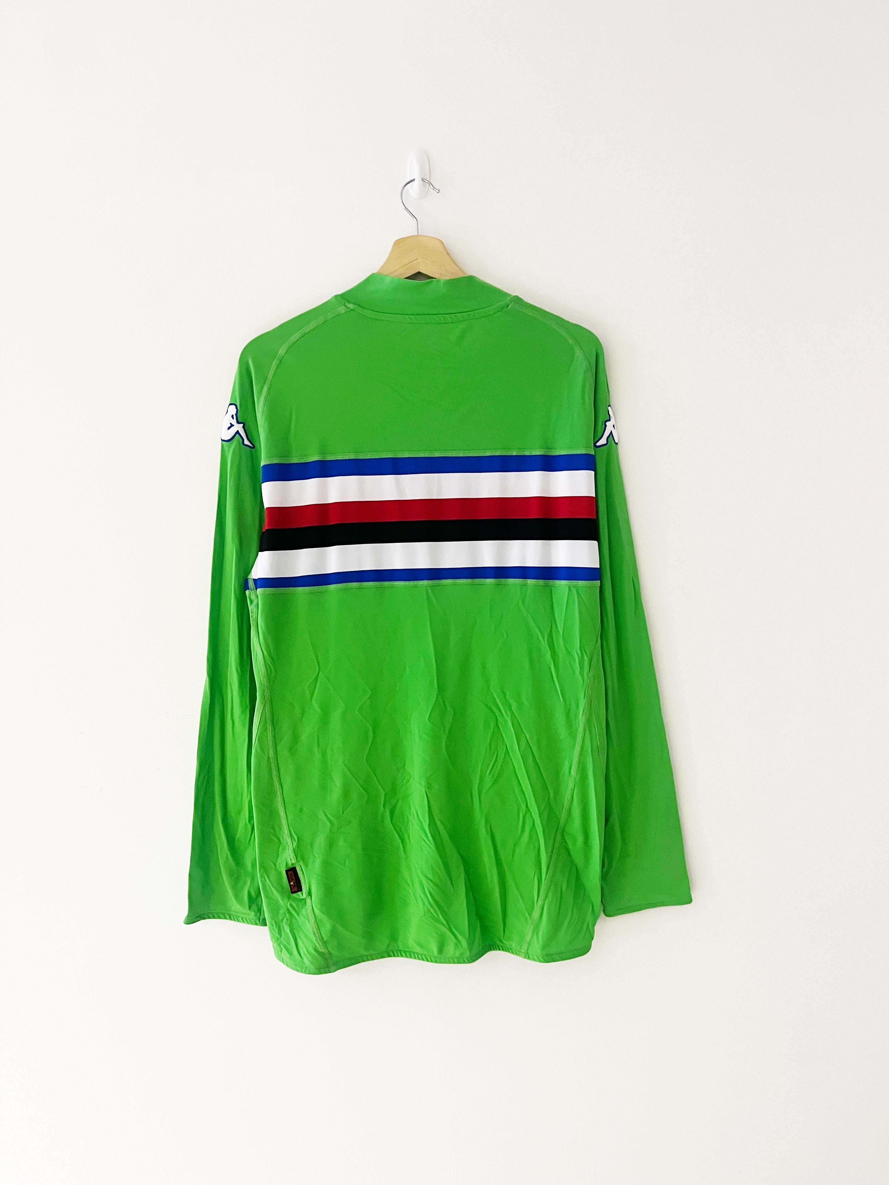 2009/10 Sampdoria GK Shirt (XXL) 8/10