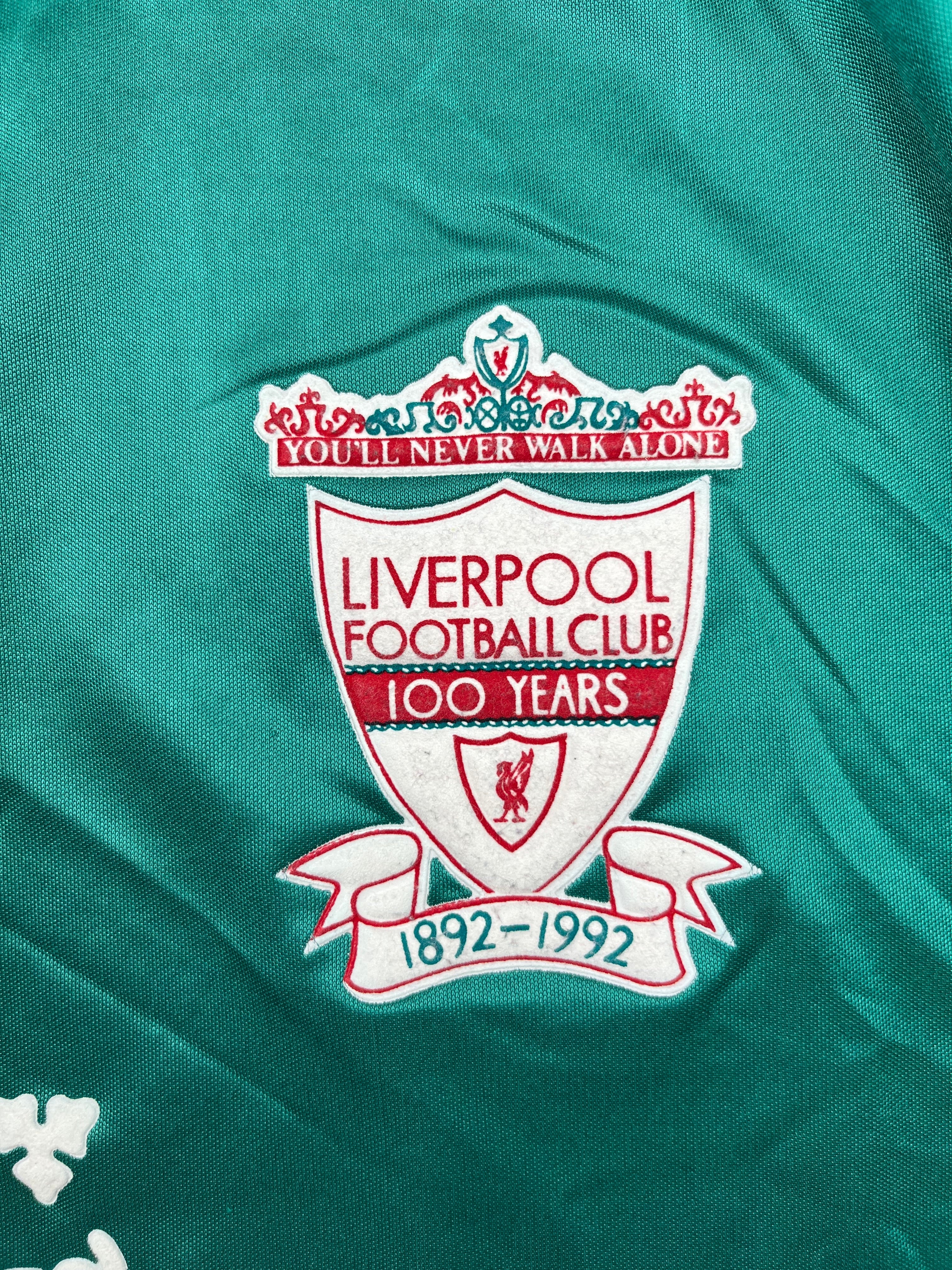 1992/93 Liverpool Away Centenary Shirt (L) 8.5/10