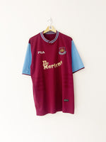 2001/03 West Ham Home Shirt (L) 8/10