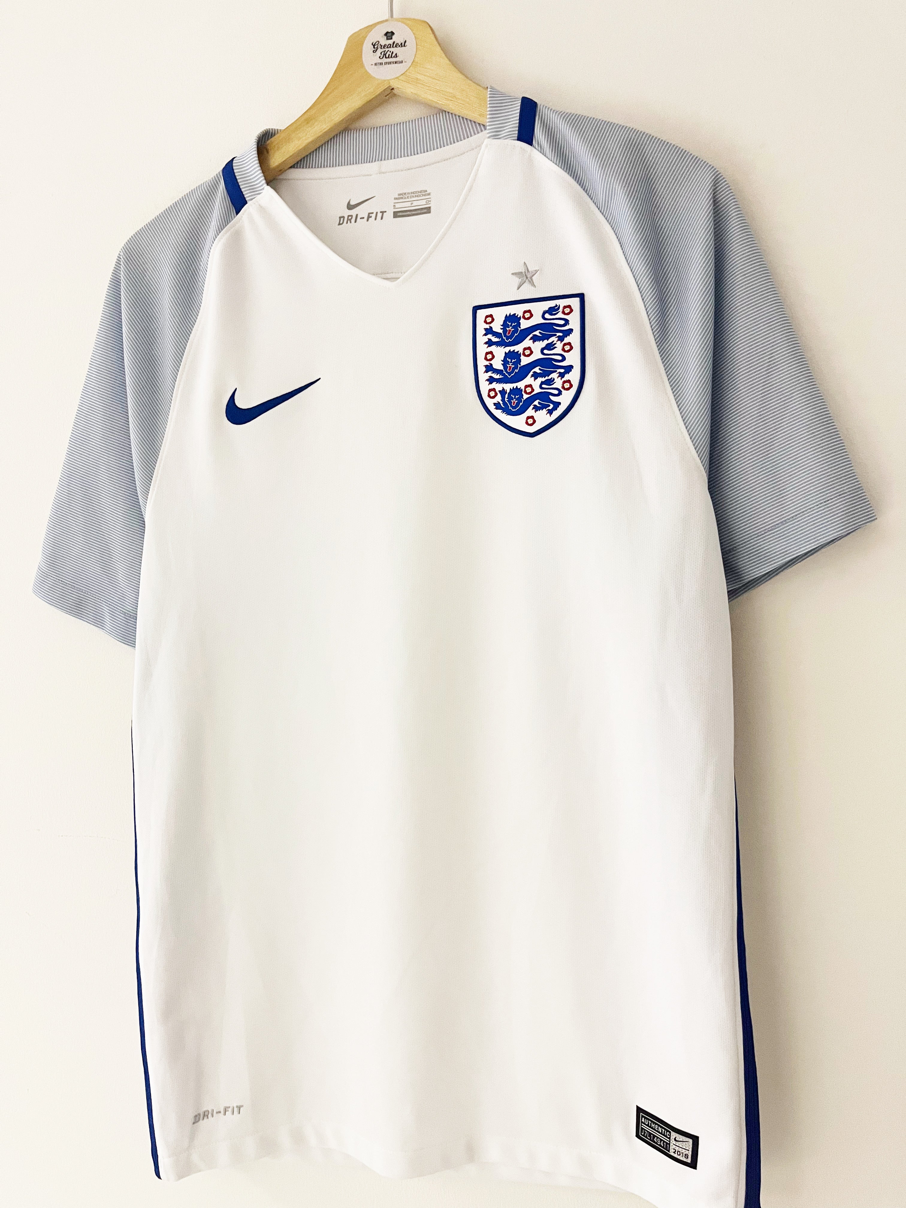 2016/17 England Home Shirt (S) 9/10