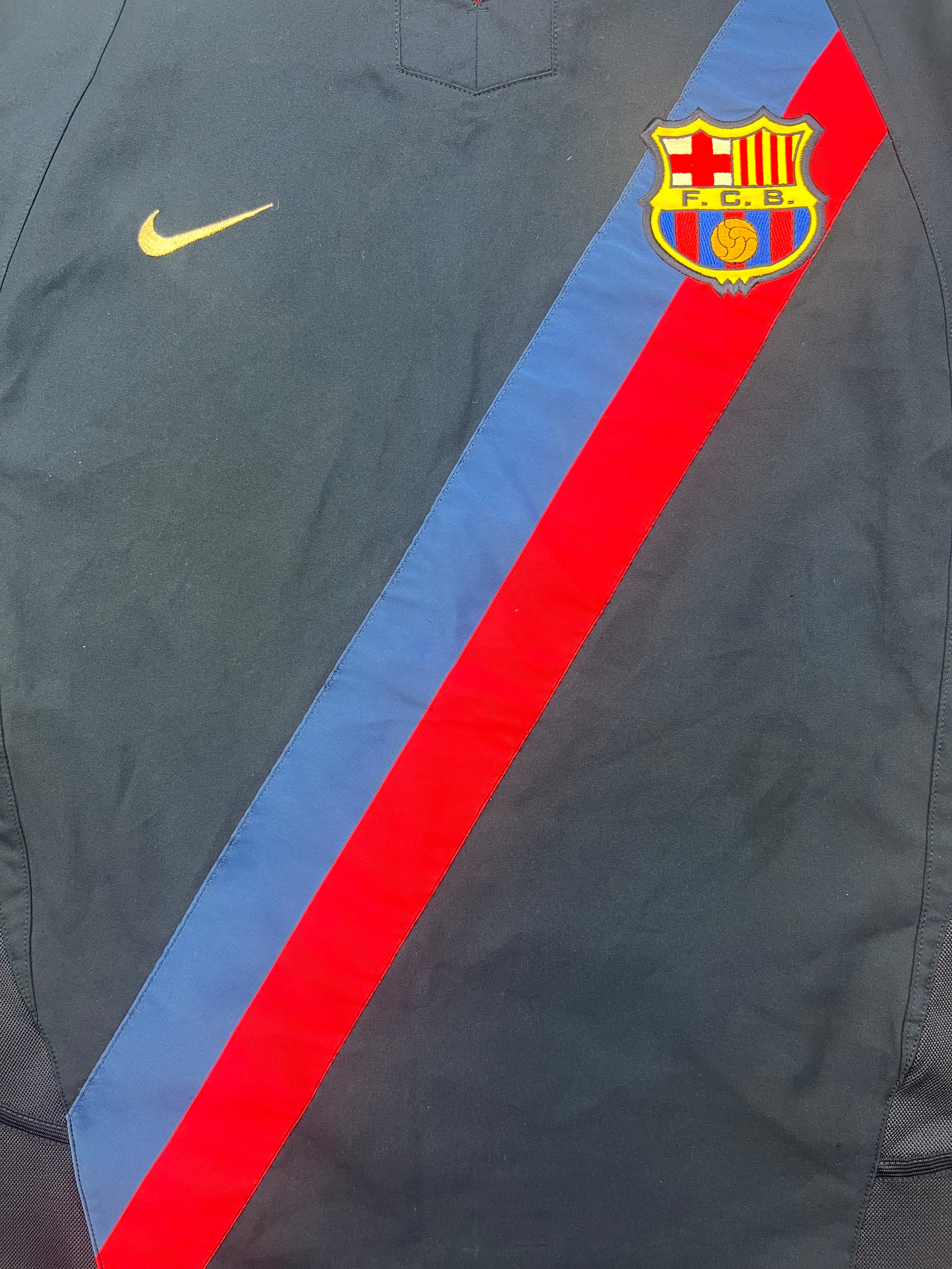 2002/04 Barcelona Away Shirt (XL) 9/10