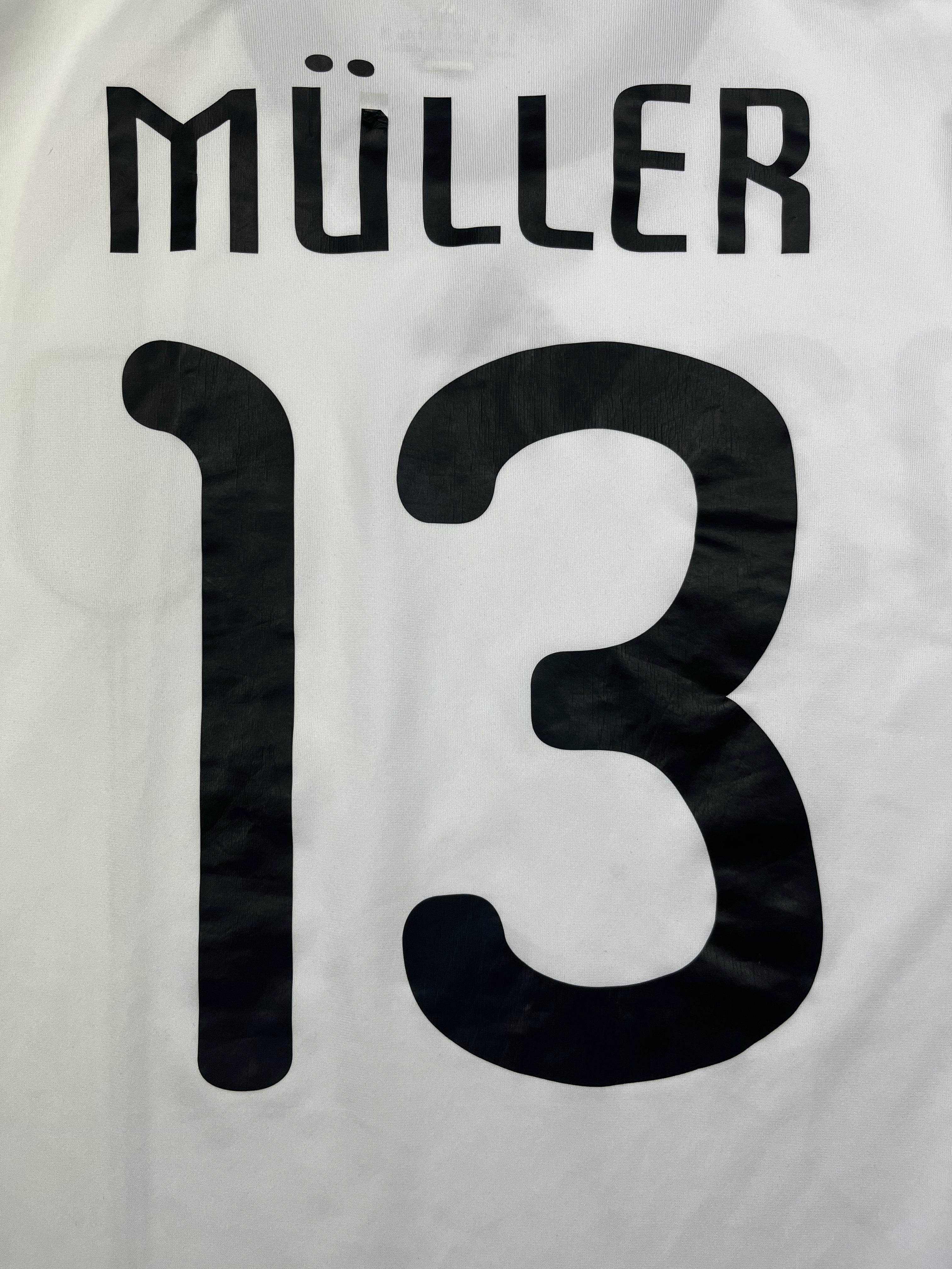 2010/11 Germany Home Shirt Muller #13 (XL) 8/10