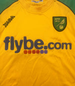 2006/08 Norwich Home Shirt (M) 9/10