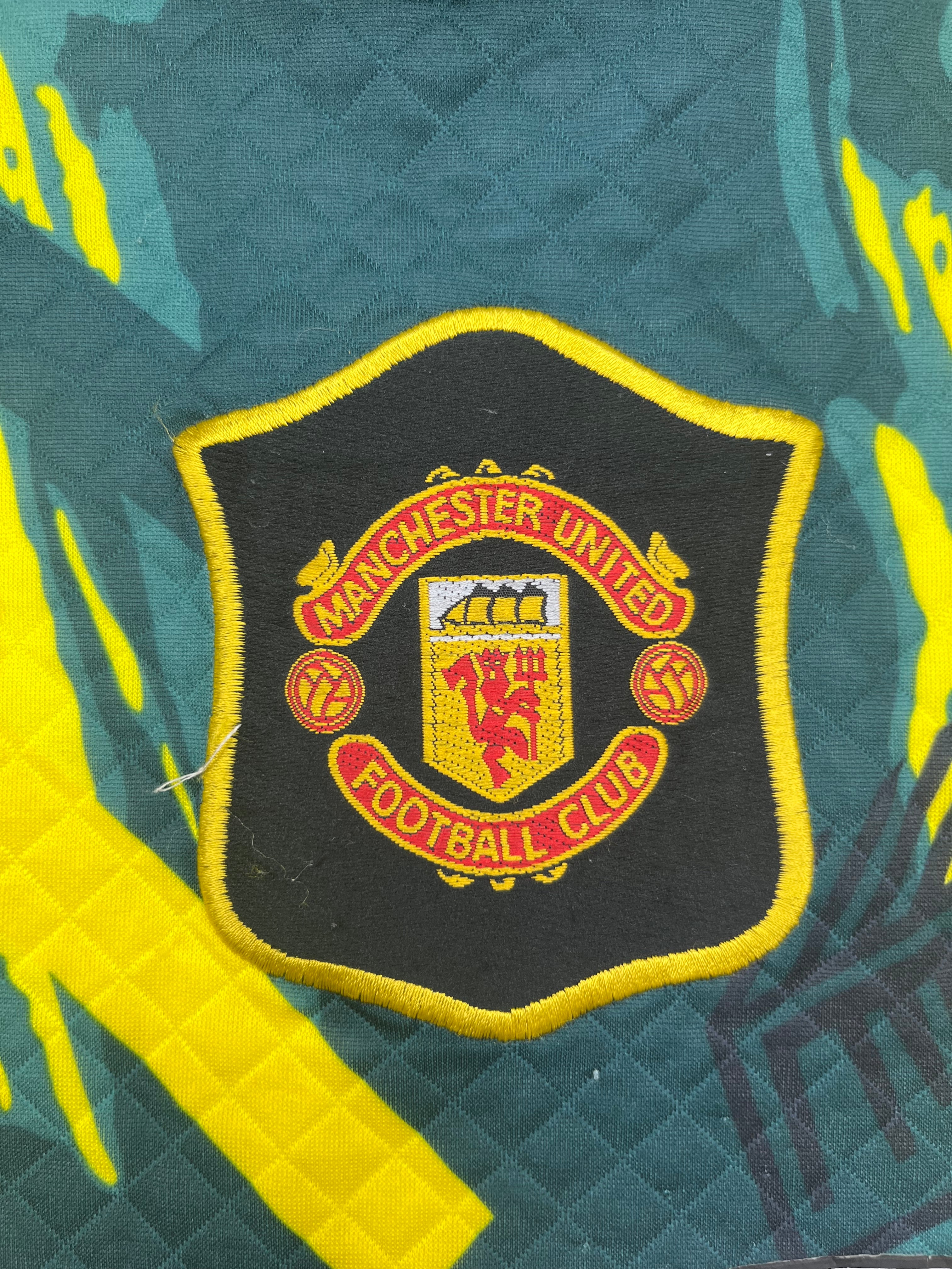 1994/97 Manchester United GK Shirt (M) 8.5/10