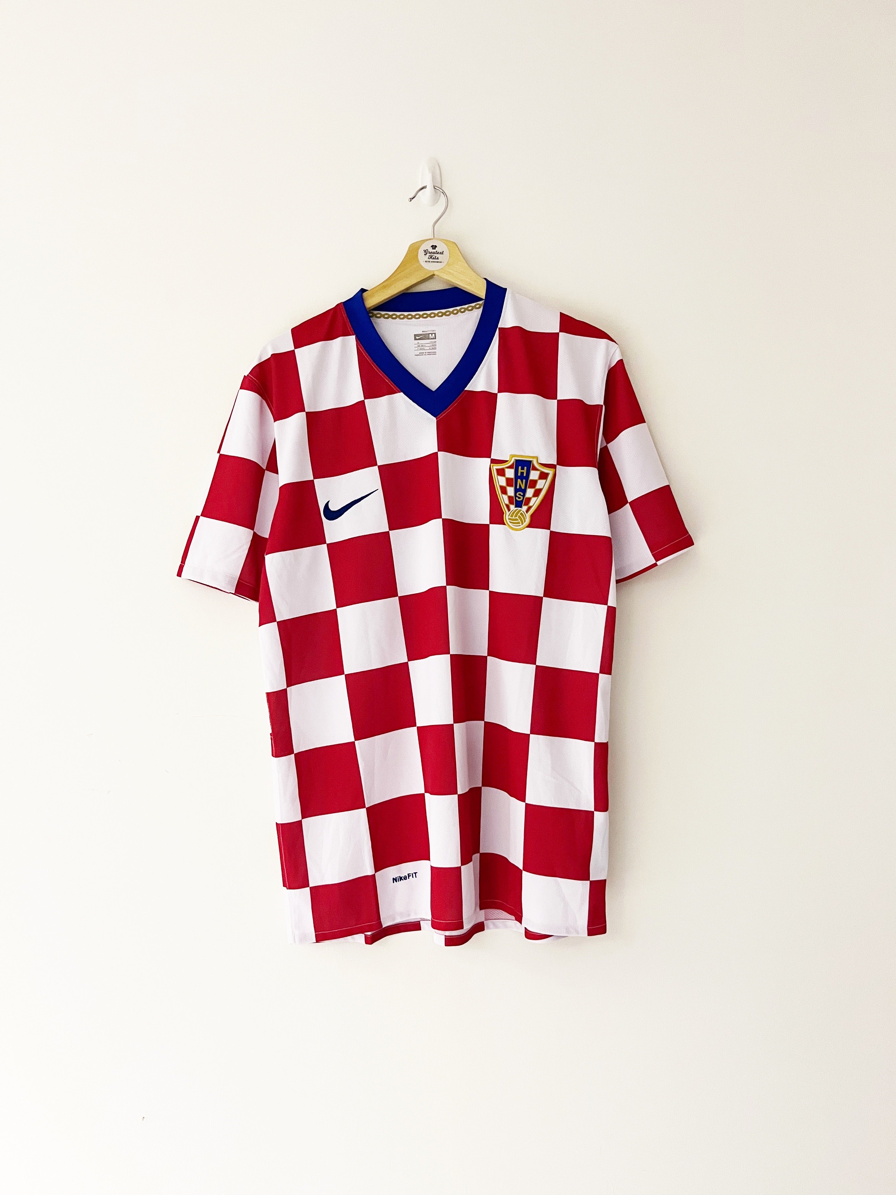 2008/09 Croatia Home Shirt (M) 9/10
