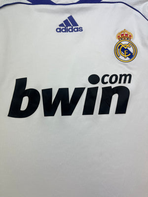 2007/08 Real Madrid Home Shirt (XL) 9/10