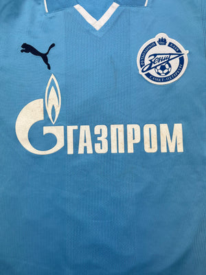 2009 Zenit Saint Petersburg Home Shirt #2 (M) 8.5/10