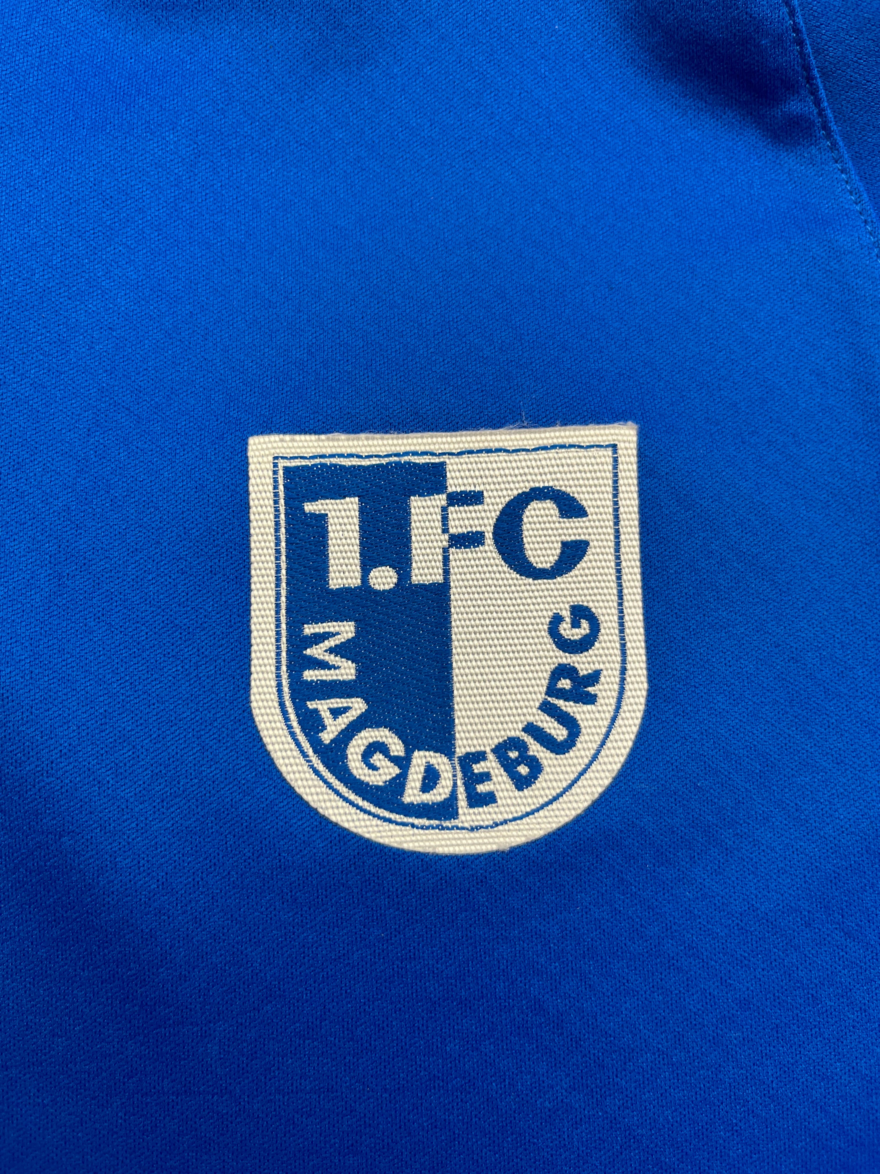 2017/18 1.FC Magdeburg 1/4 Zip Jacket (S) 9/10
