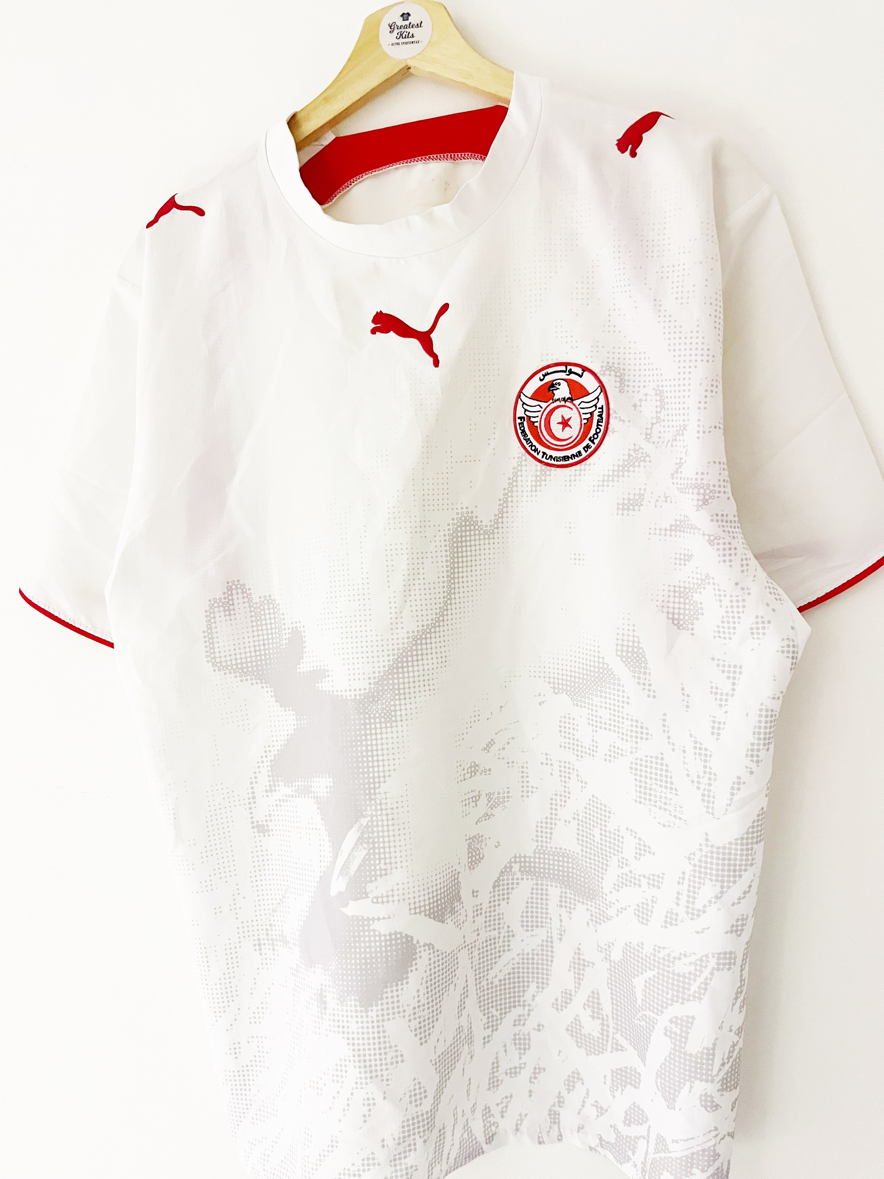 2006/08 Tunisia Home Shirt (L) 9/10