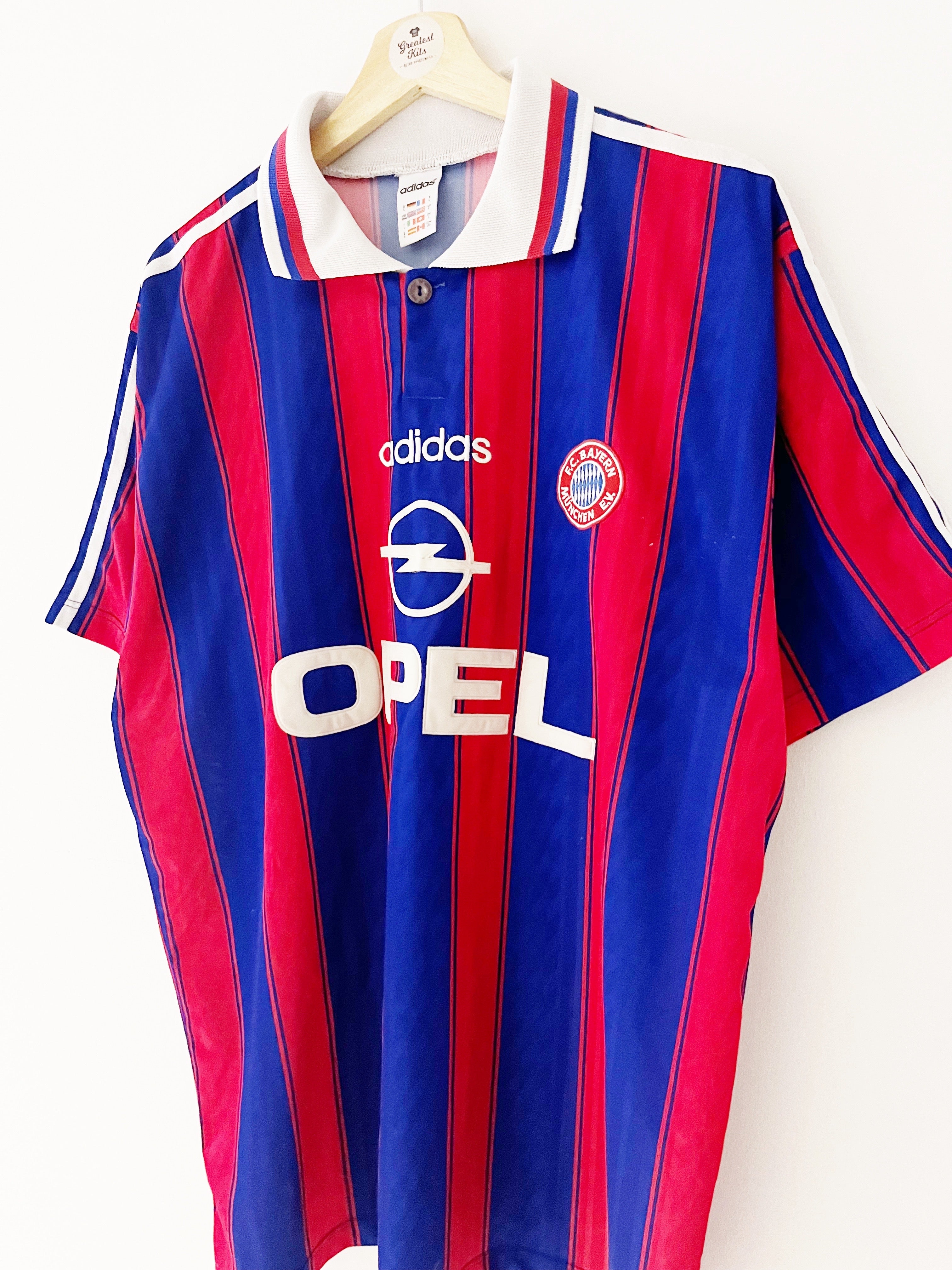 1995/97 Bayern Munich Home Shirt (L) 9/10