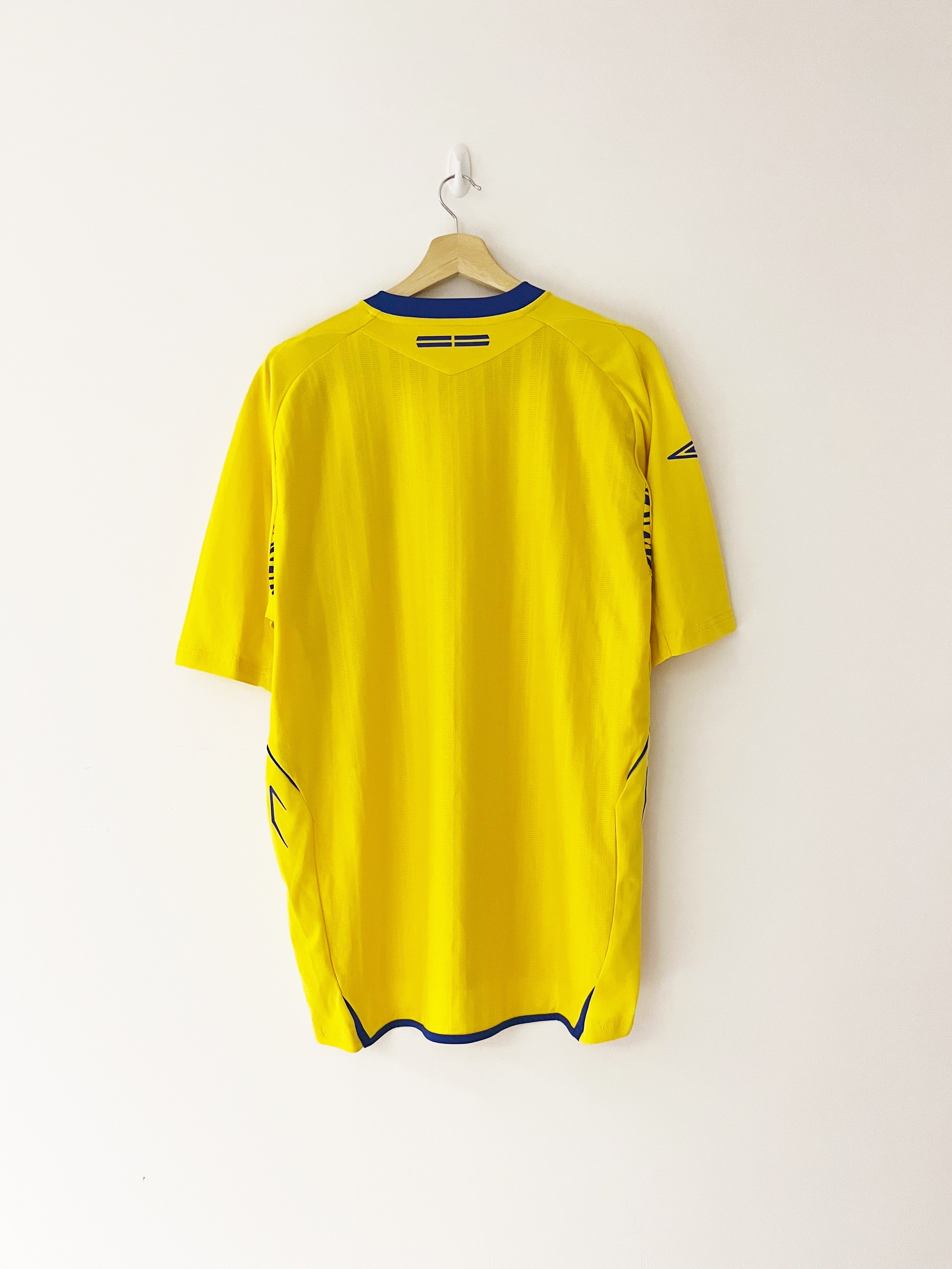 2007/09 Sweden Home Shirt (XL) 9/10