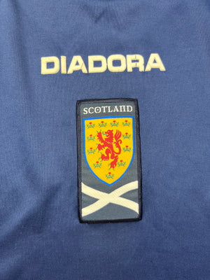 2005/06 Scotland Home L/S Shirt (XXL) 8/10