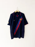 2002/04 Barcelona Away Shirt (XL) 9/10