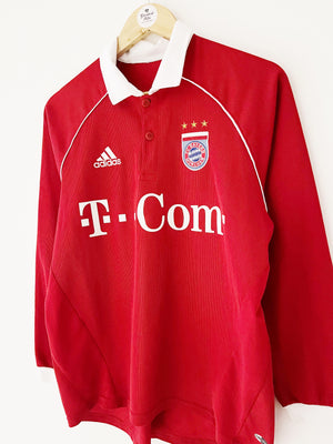 2005/06 Bayern Munich Home L/S Shirt Schweinsteiger #31 (XS) 9/10