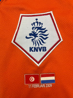 2008/10 Holland Home *Player Spec* L/S Shirt V.Persie #7 (XL) 9/10