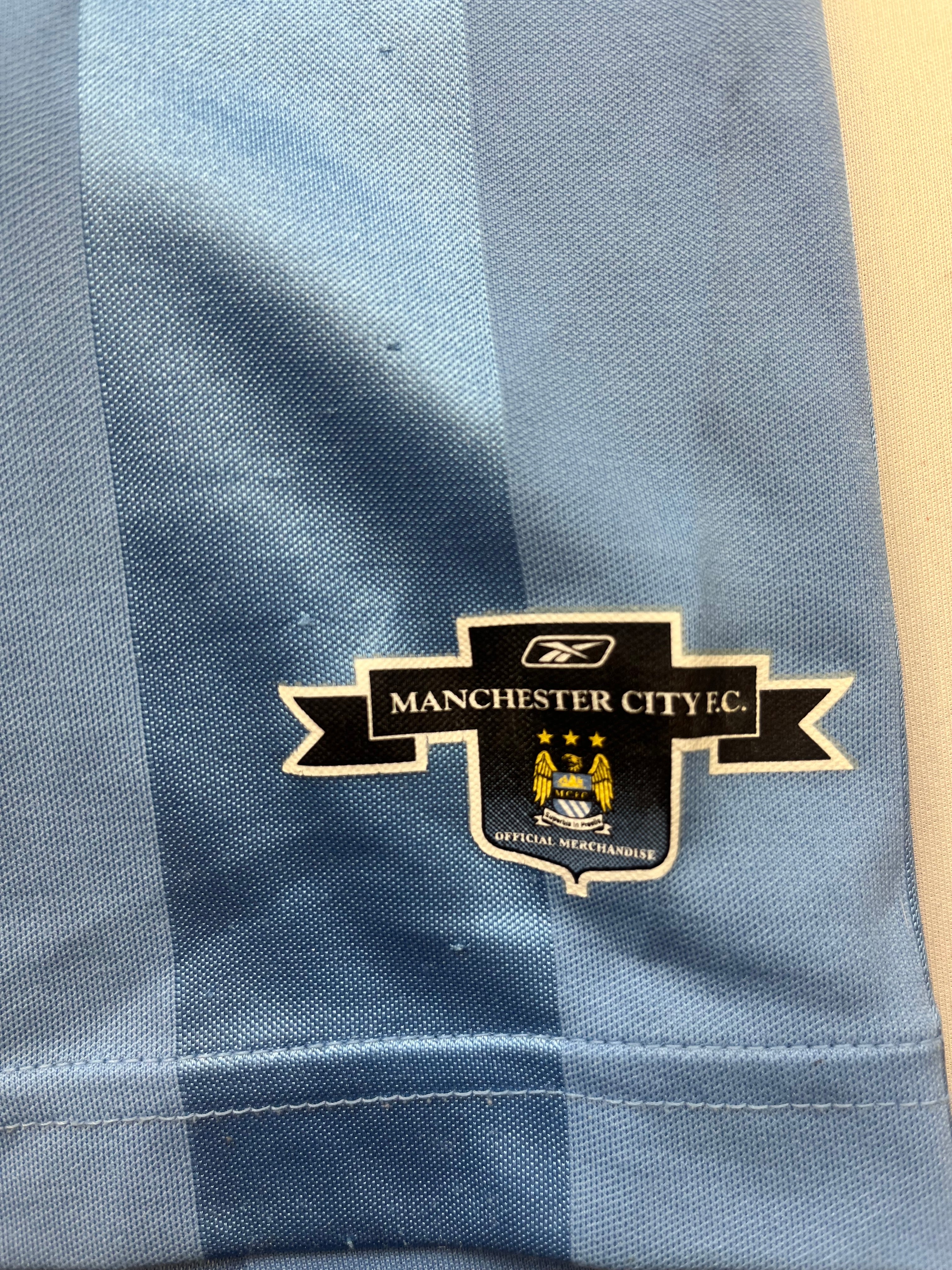 2003/04 Manchester City Home Shirt (M) 7.5/10