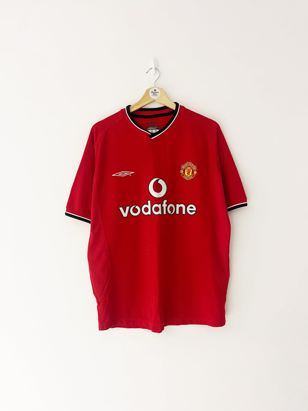 2000/02 Manchester United Home Shirt (M) 8.5/10