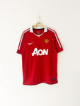 2010/11 Manchester United Home Shirt (M) 8/10