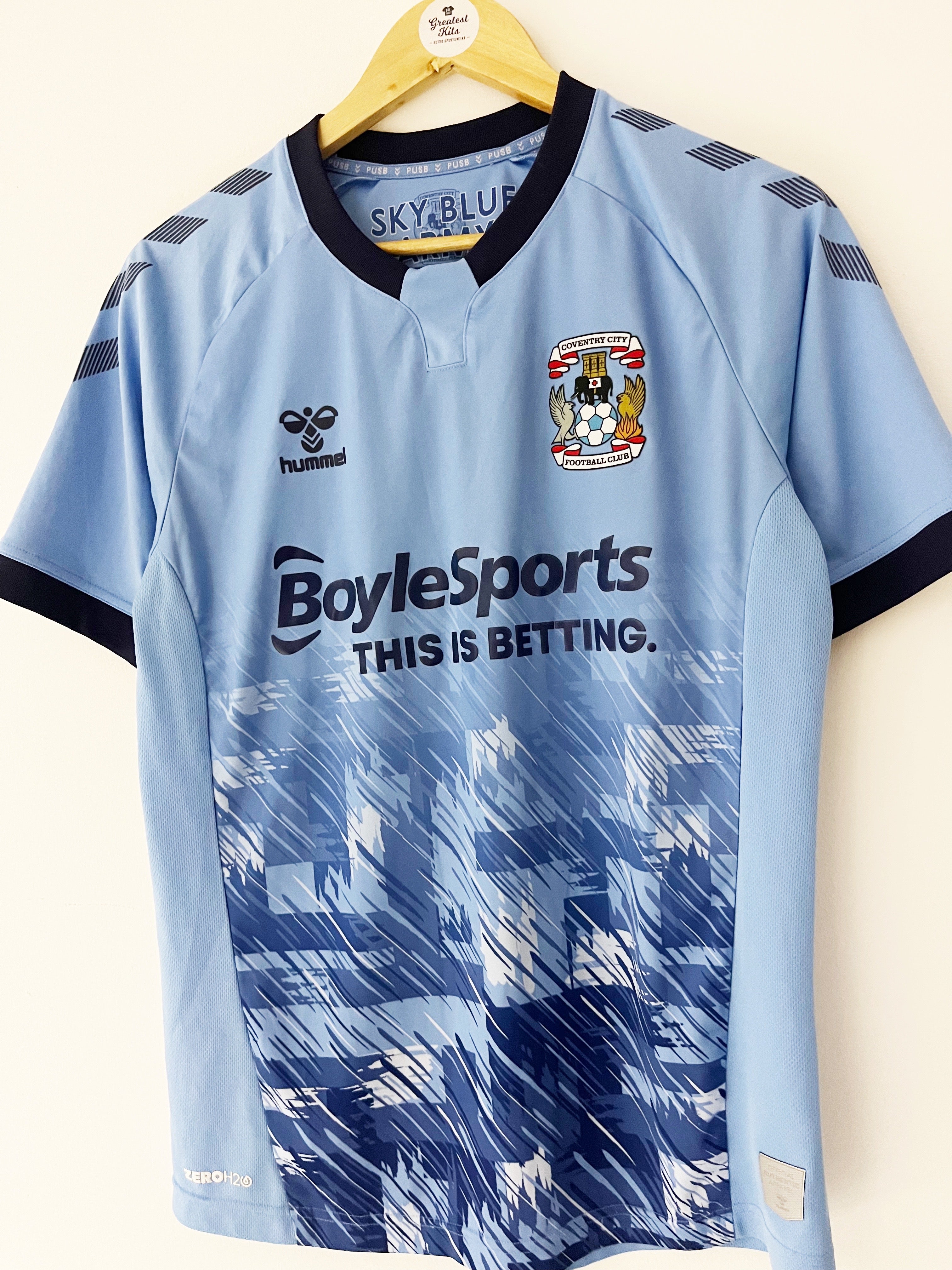 2020/21 Coventry City Home Shirt (M) 9/10