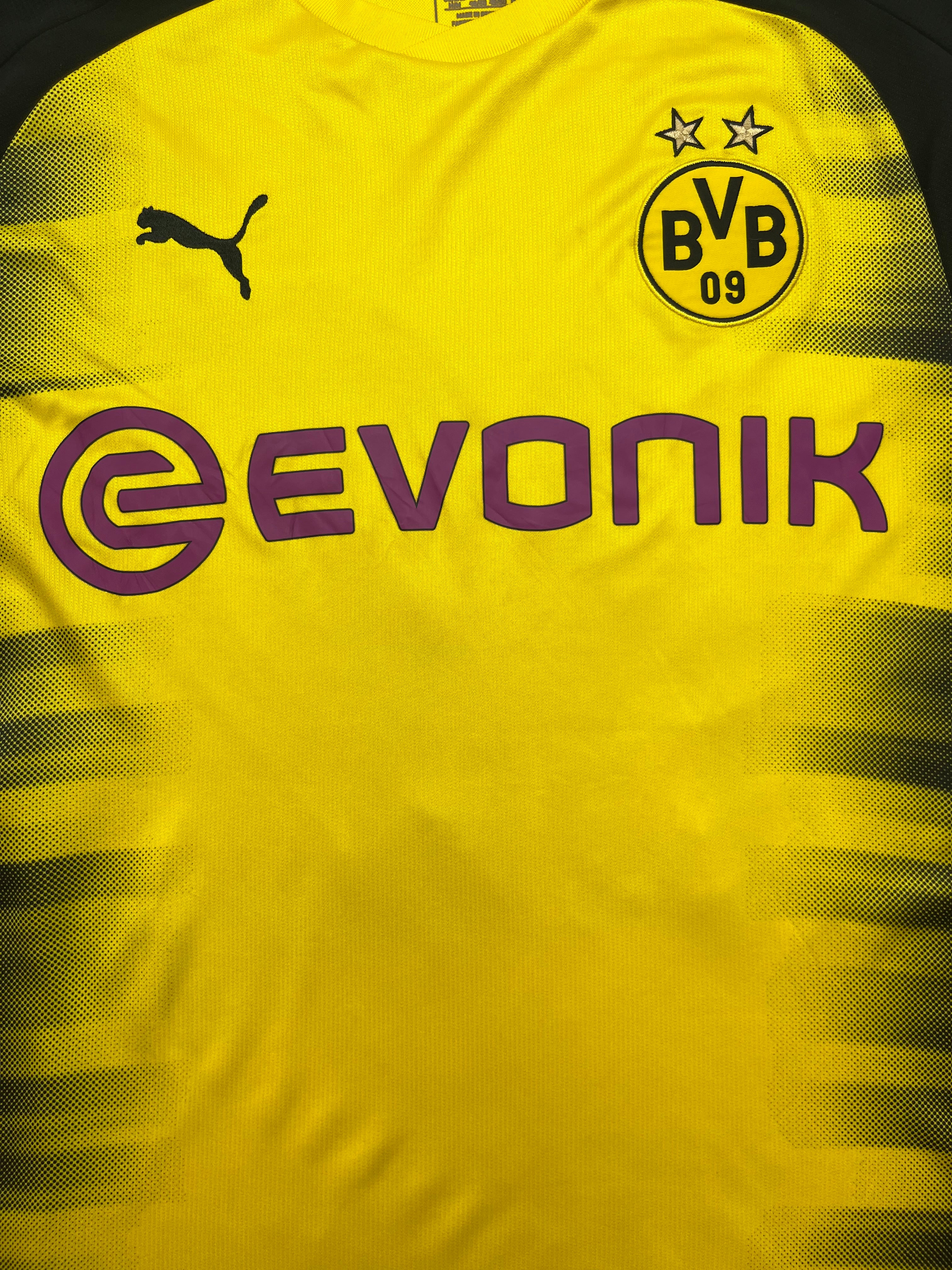 2017/18 Borussia Dortmund CL Home Shirt Pulisic #22 (M) 8/10