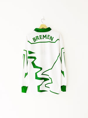 1993/94 Werder Bremen Home L/S Shirt (L) 7.5/10