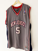 2002 New Jersey Nets Nike Alternate Jersey Kidd #5 (XXL) 9/10