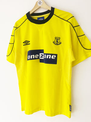 1999/00 Everton Away Shirt (M) 9/10