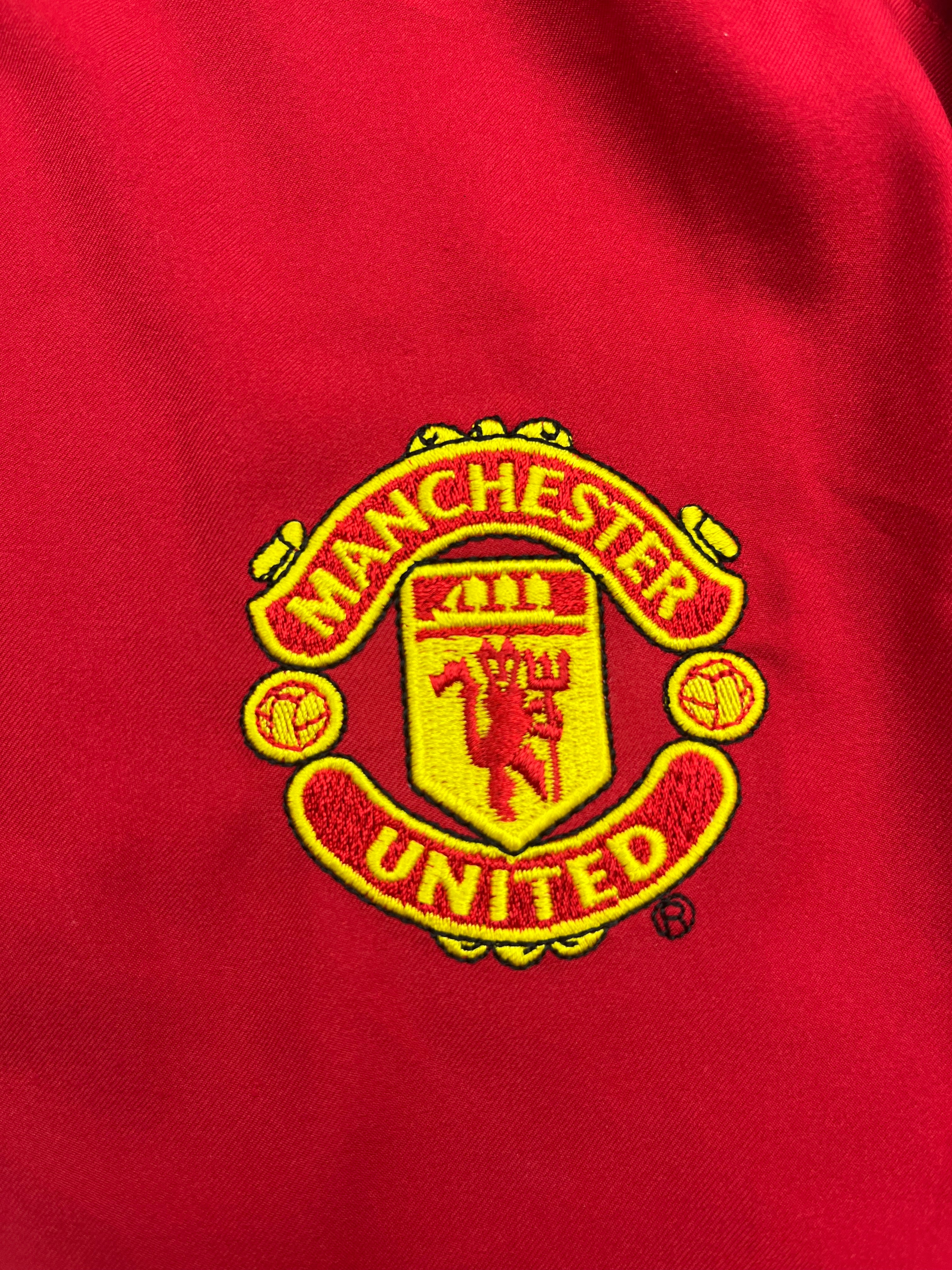 2002/04 Manchester United Home L/S Shirt (M) 9/10