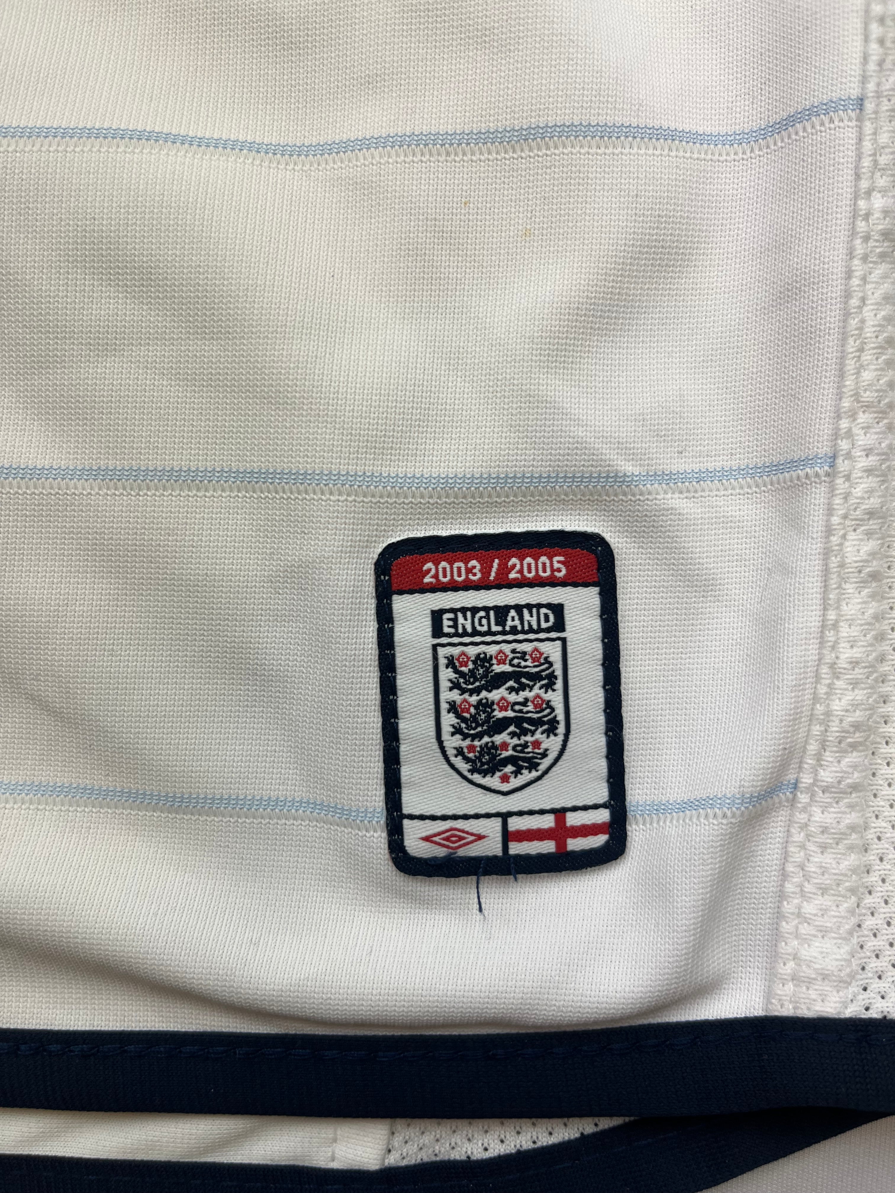 2003/05 England Home Shirt (XXL) 9/10