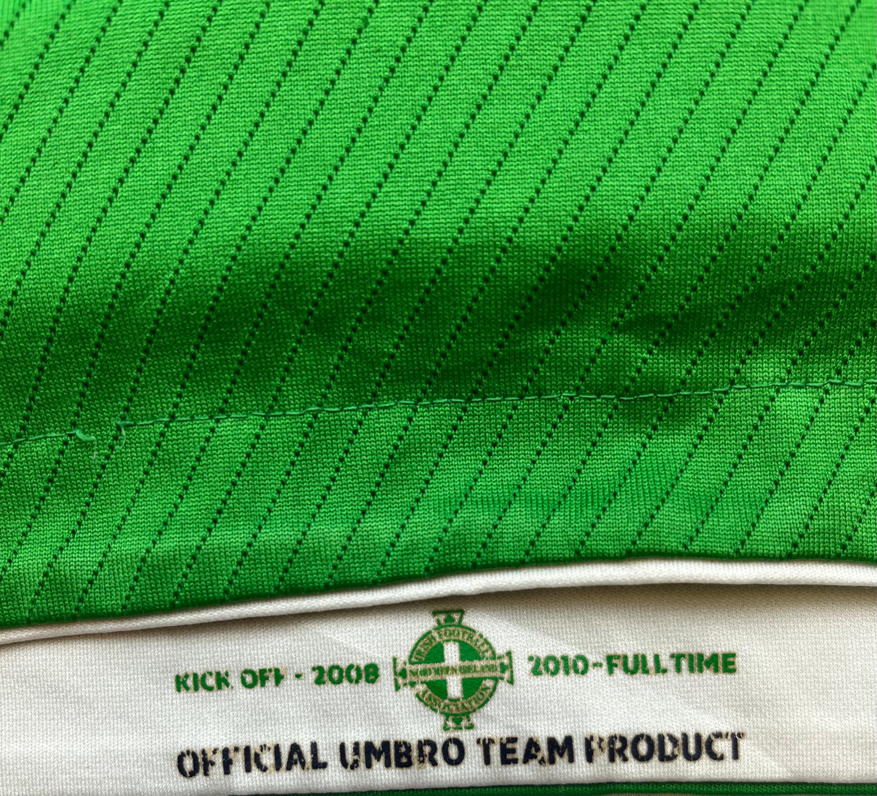 2008/10 Northern Ireland Home Shirt (M) 9/10