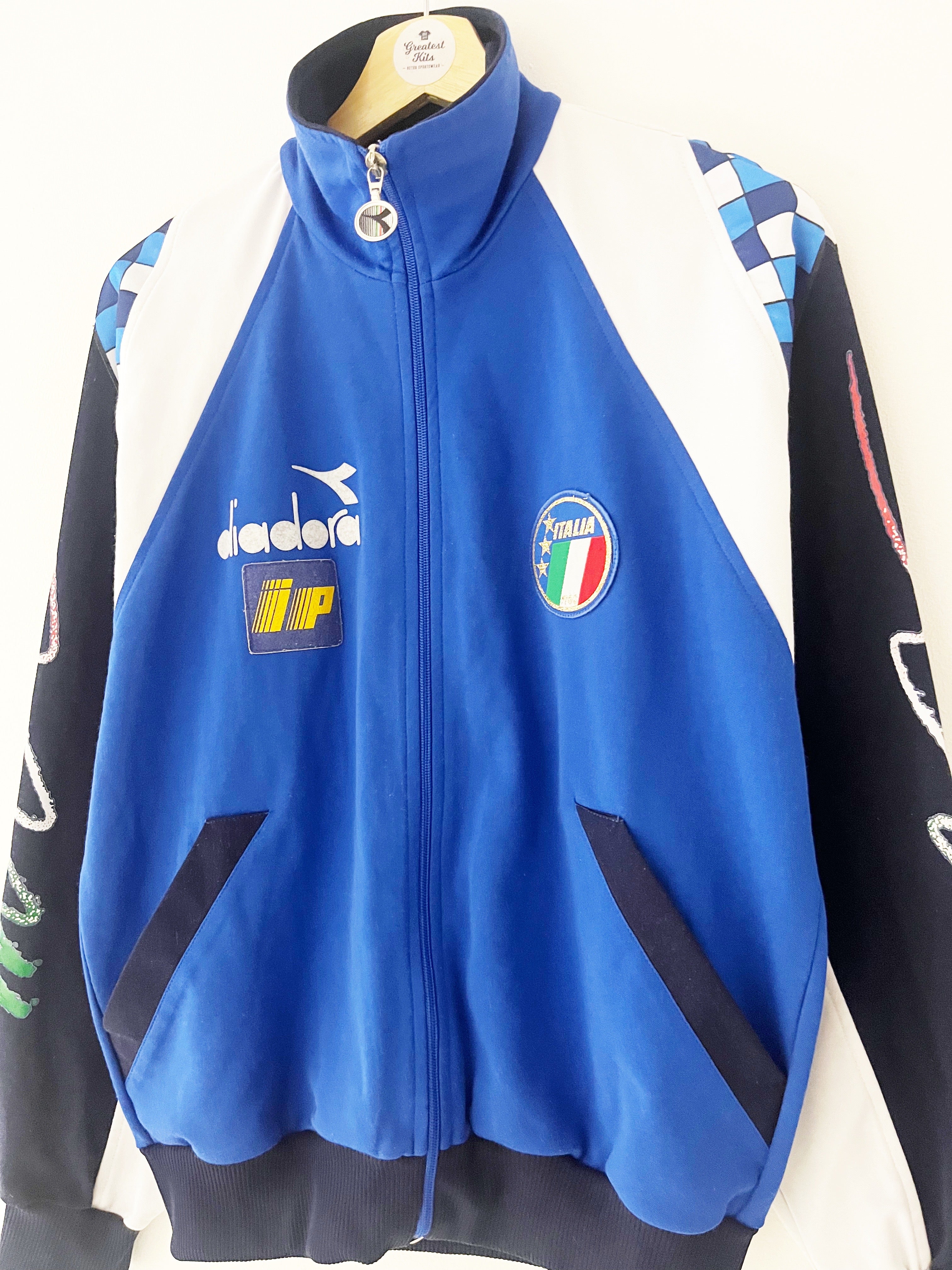 1990/92 Italy *Player Issue* Track Jacket (M) 8.5/10