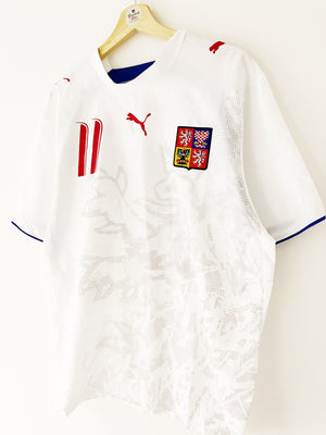2006/08 Czech Republic Away Shirt Nedved #11 (XL) 9/10