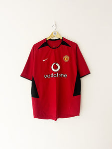 2002/04 Manchester United Home Shirt (M) 8.5/10