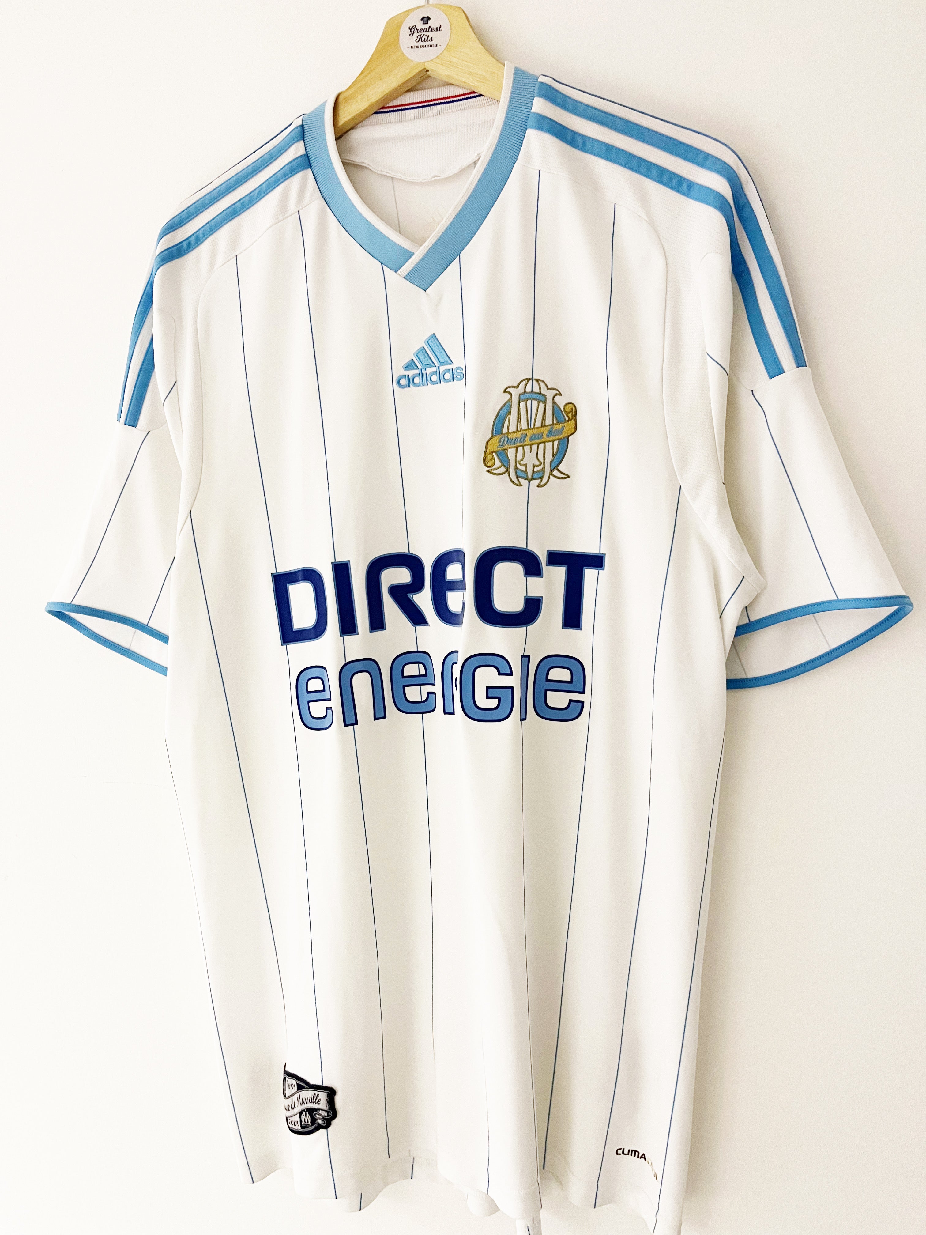 2009/10 Marseille Home Shirt (L) 9/10