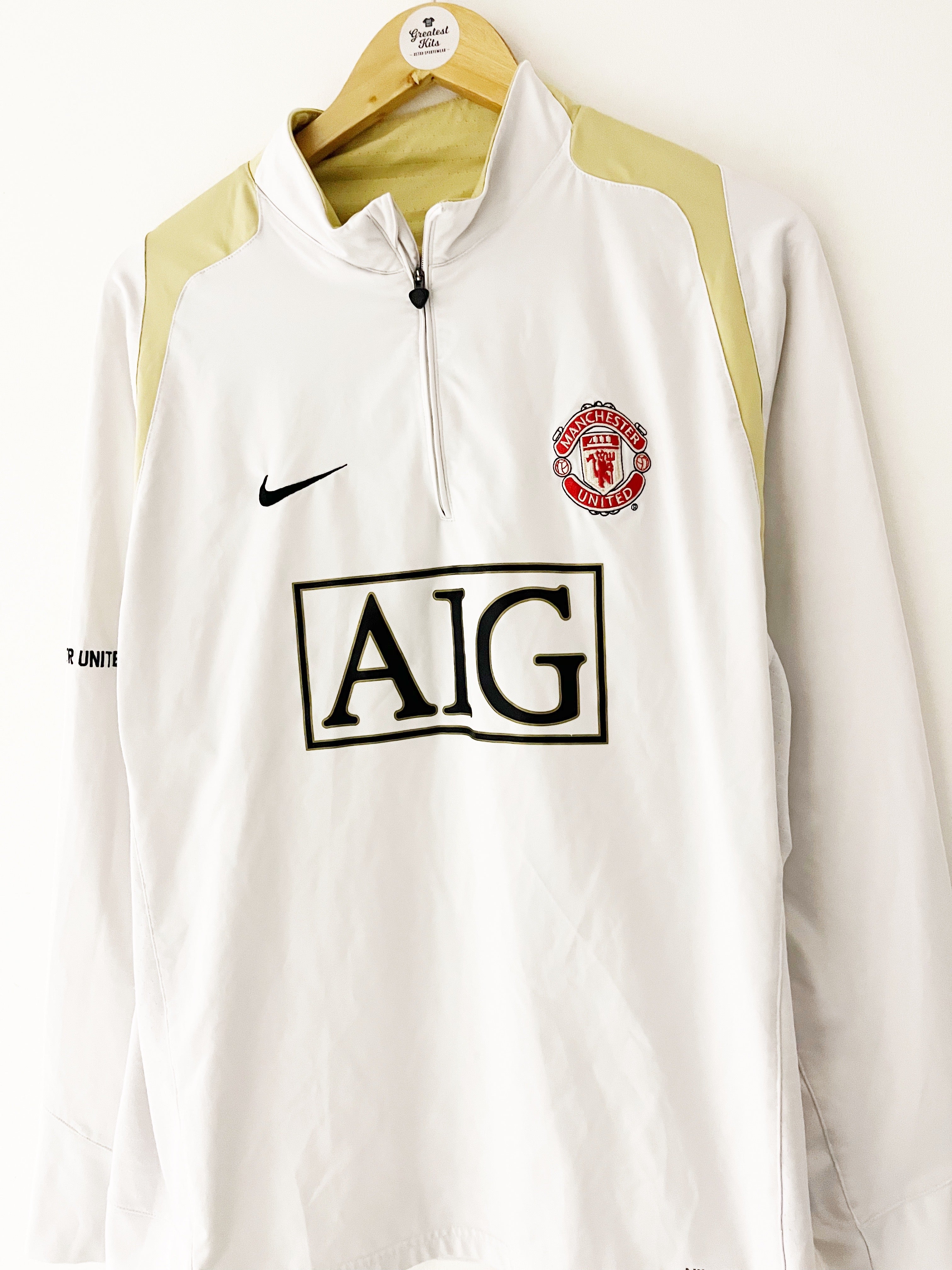 2007/08 Manchester United Training Jacket (L) 8.5/10
