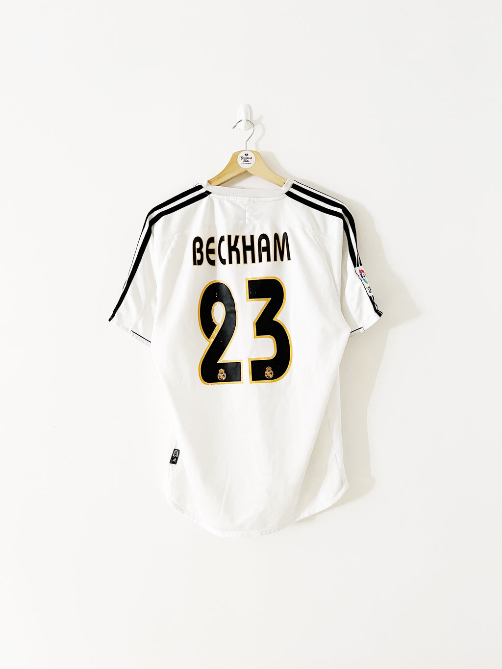 2004/05 Real Madrid Home Shirt Beckham #23 (M) 7/10