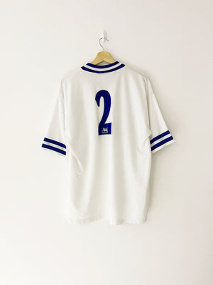 Camiseta visitante del Leicester 1996/98 n.º 2 (L) 8,5/10